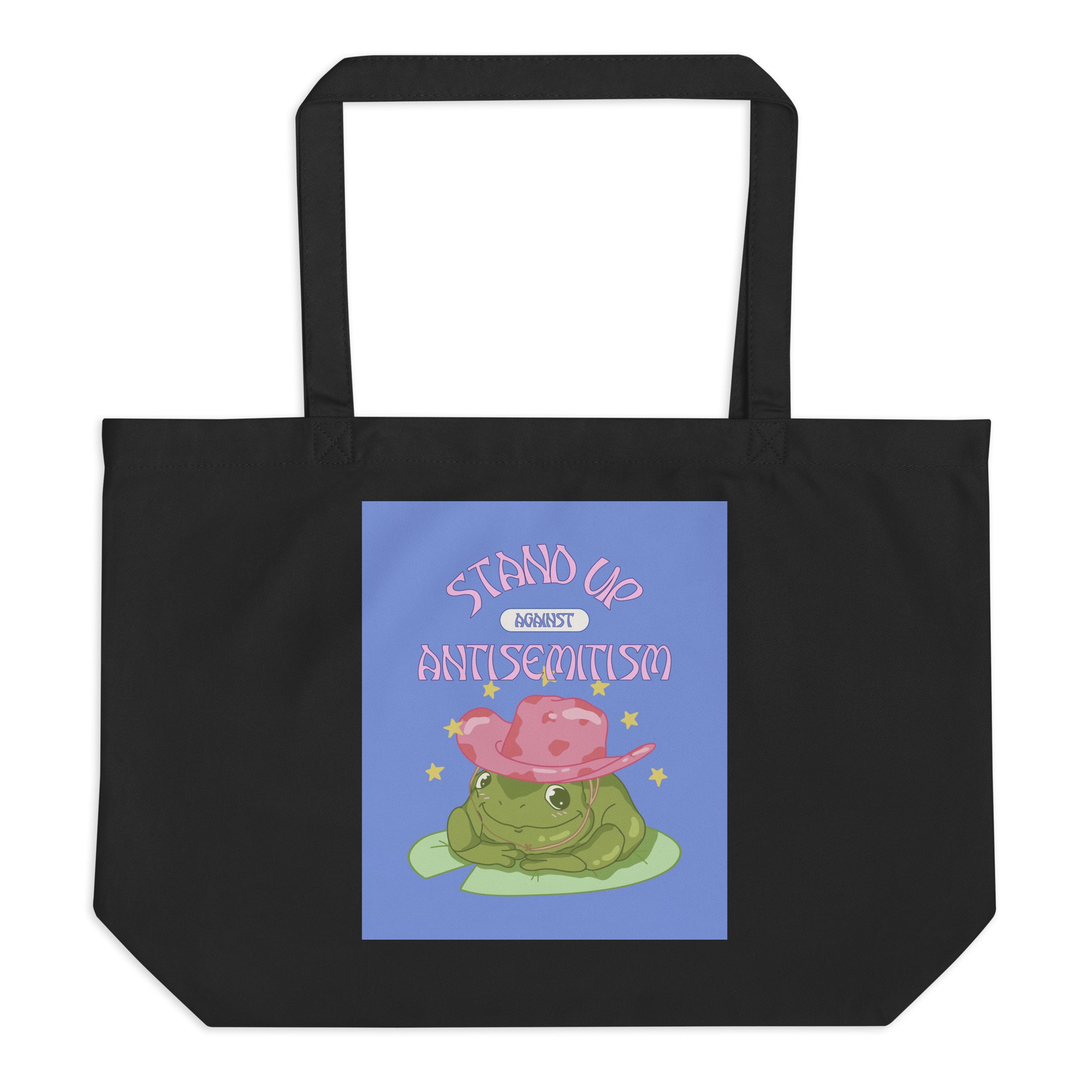 Cute Friend | Antisemitism | Large Organic Tote Bag