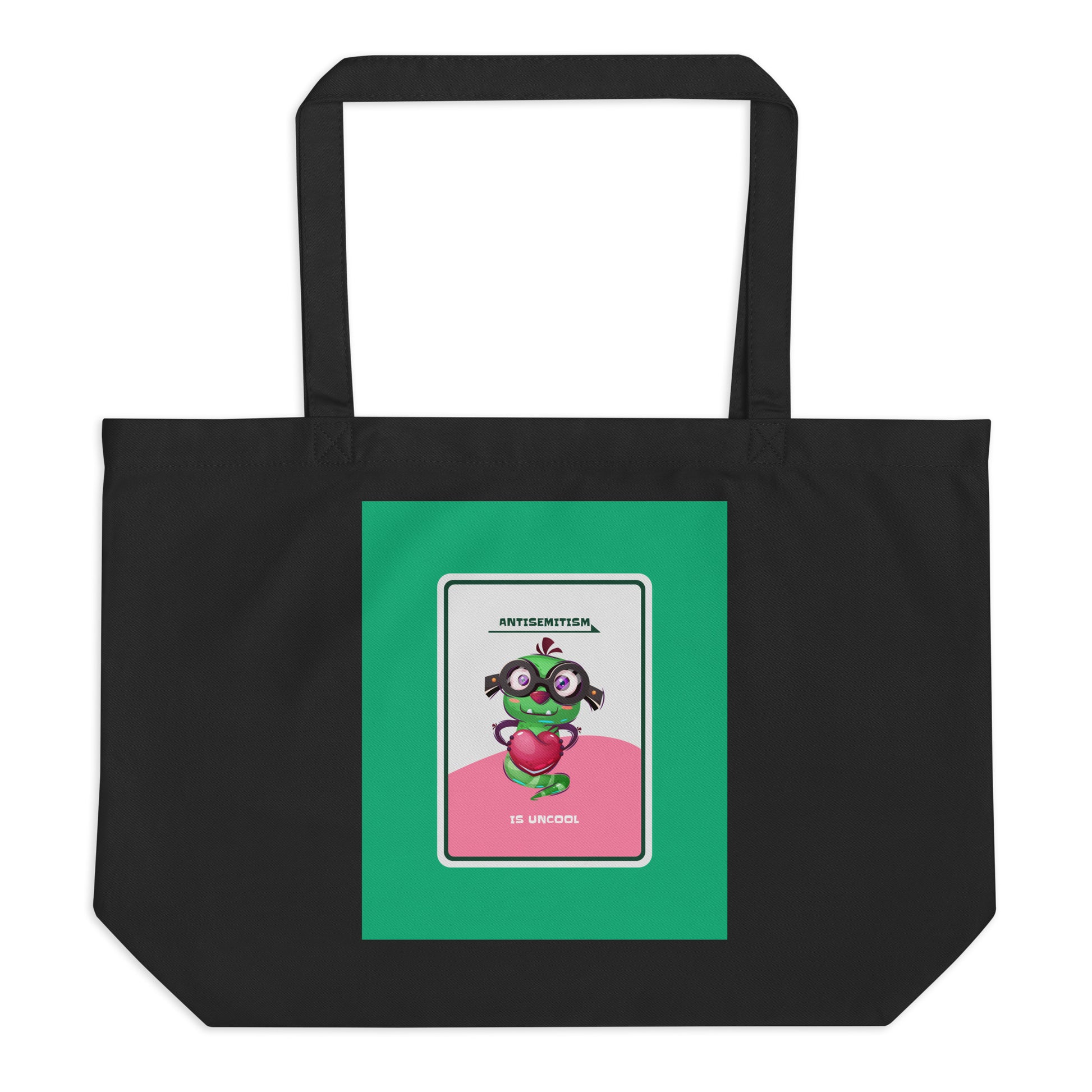Cute Friend | Antisemitism | Large Organic Tote Bag