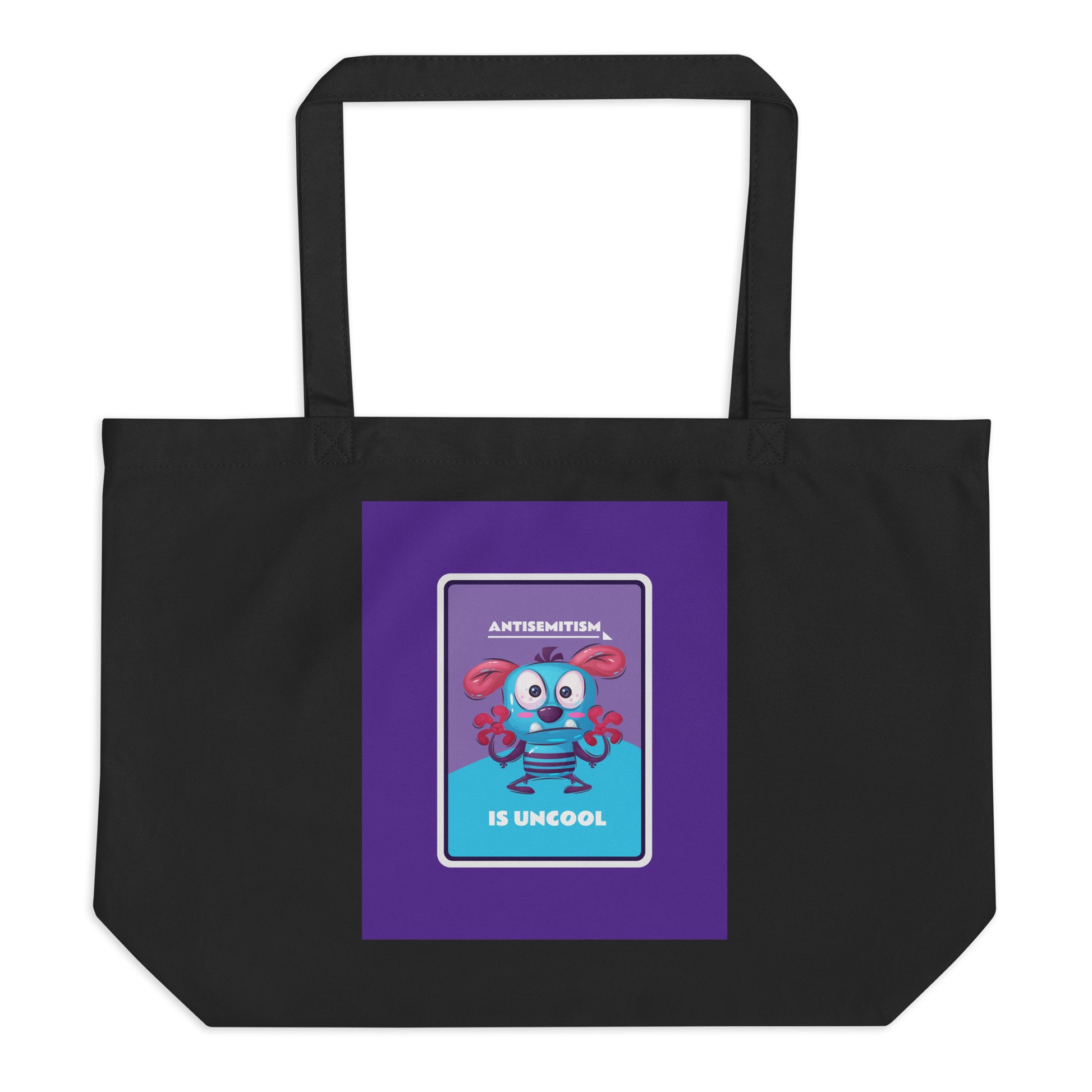 Cute Friend | Antisemitism | Large Organic Tote Bag