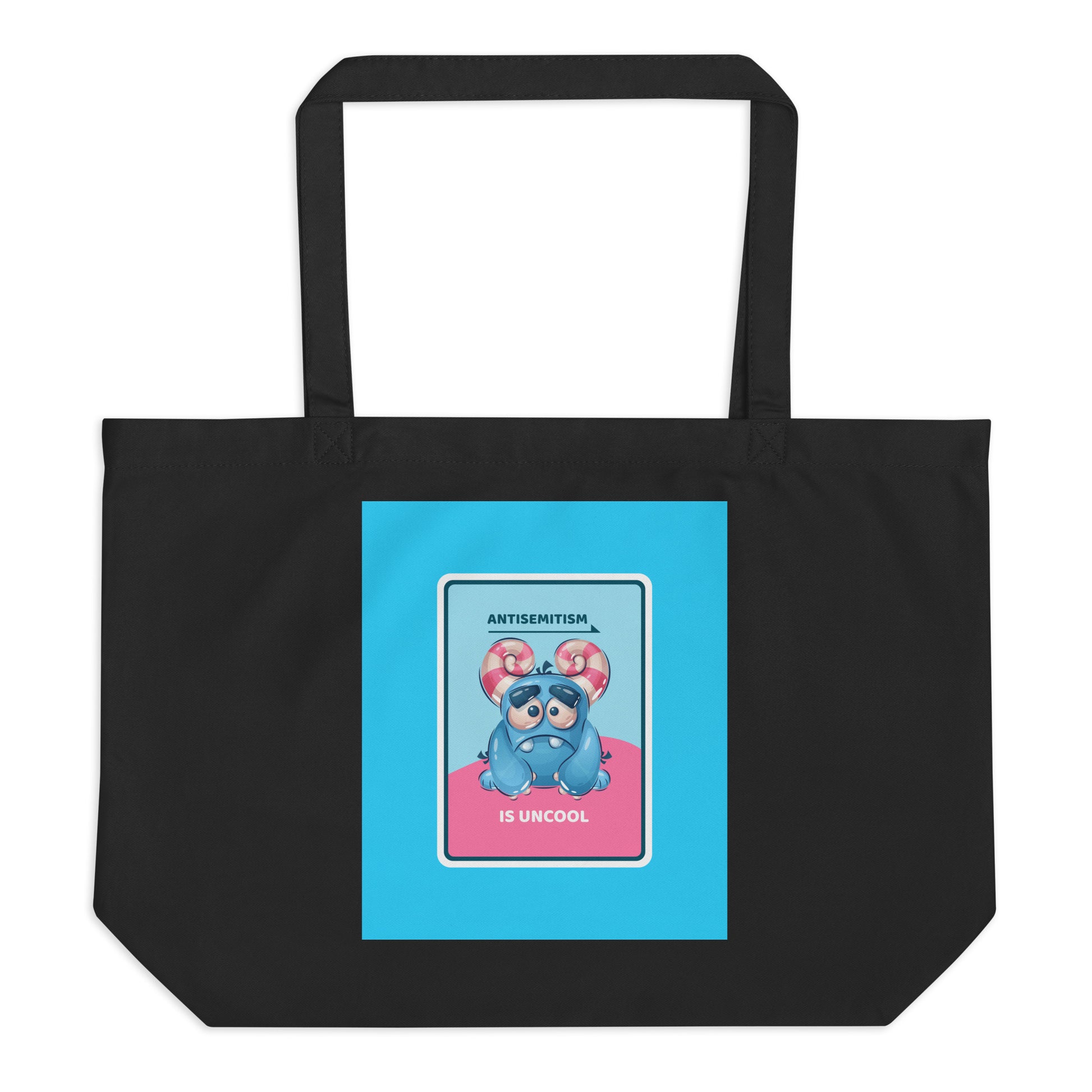 Cute Friend | Antisemitism | Large Organic Tote Bag