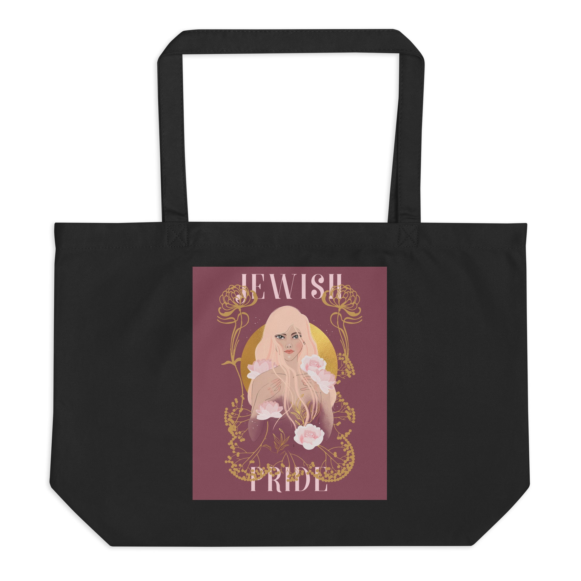 Jewish Beauty | Large Organic Tote Bag