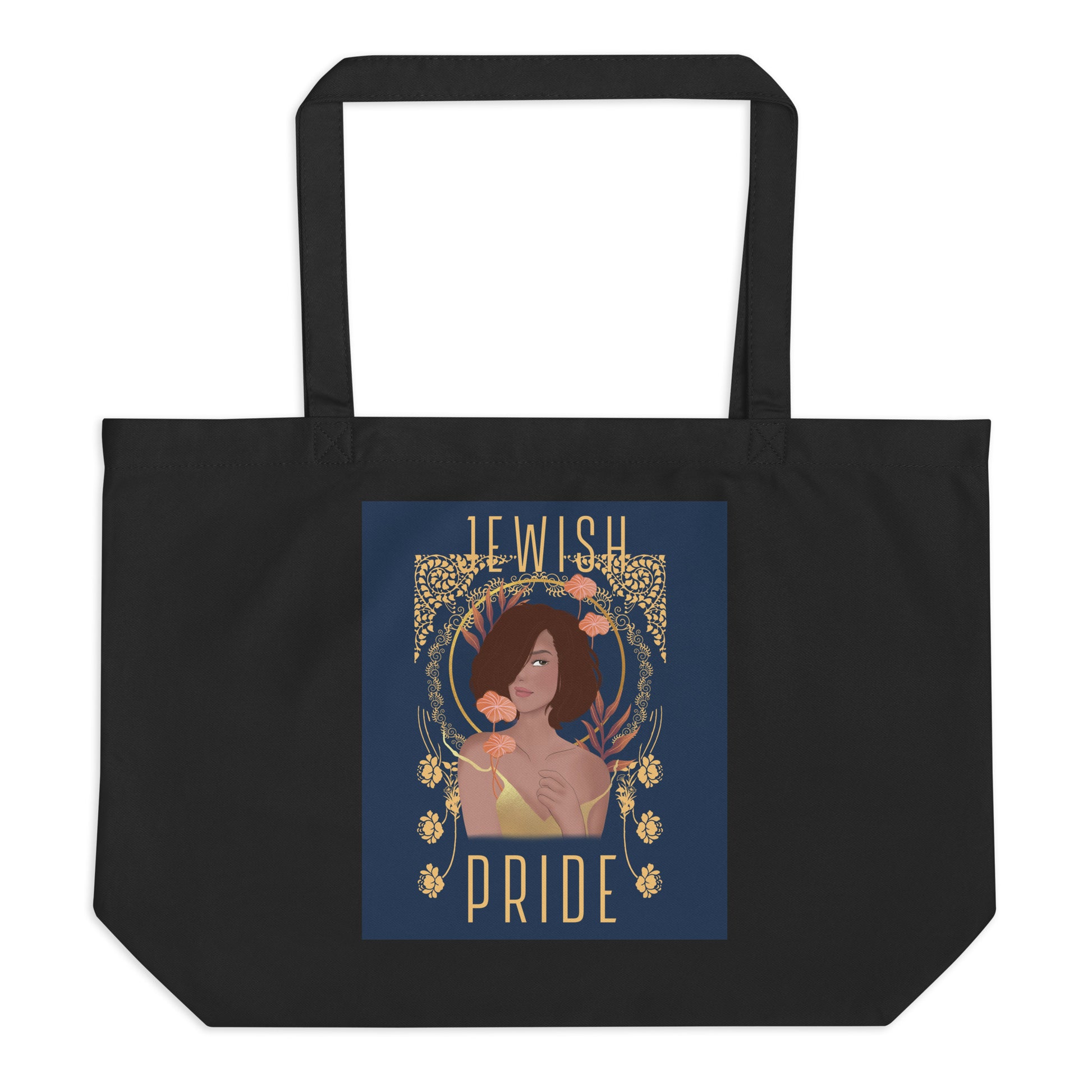 Jewish Beauty | Large Organic Tote Bag
