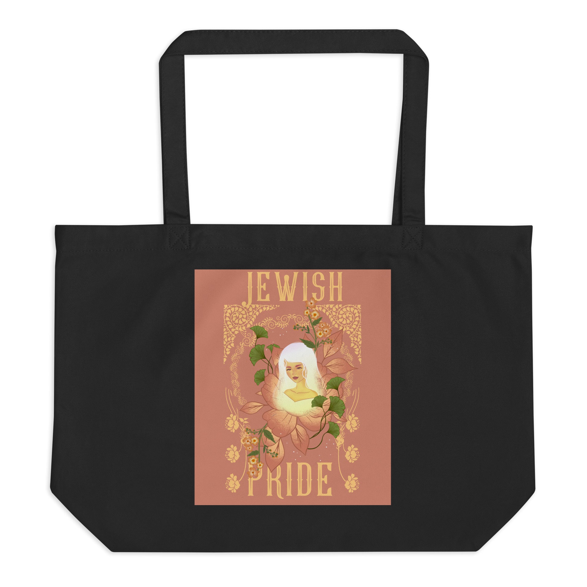 Jewish Beauty | Large Organic Tote Bag