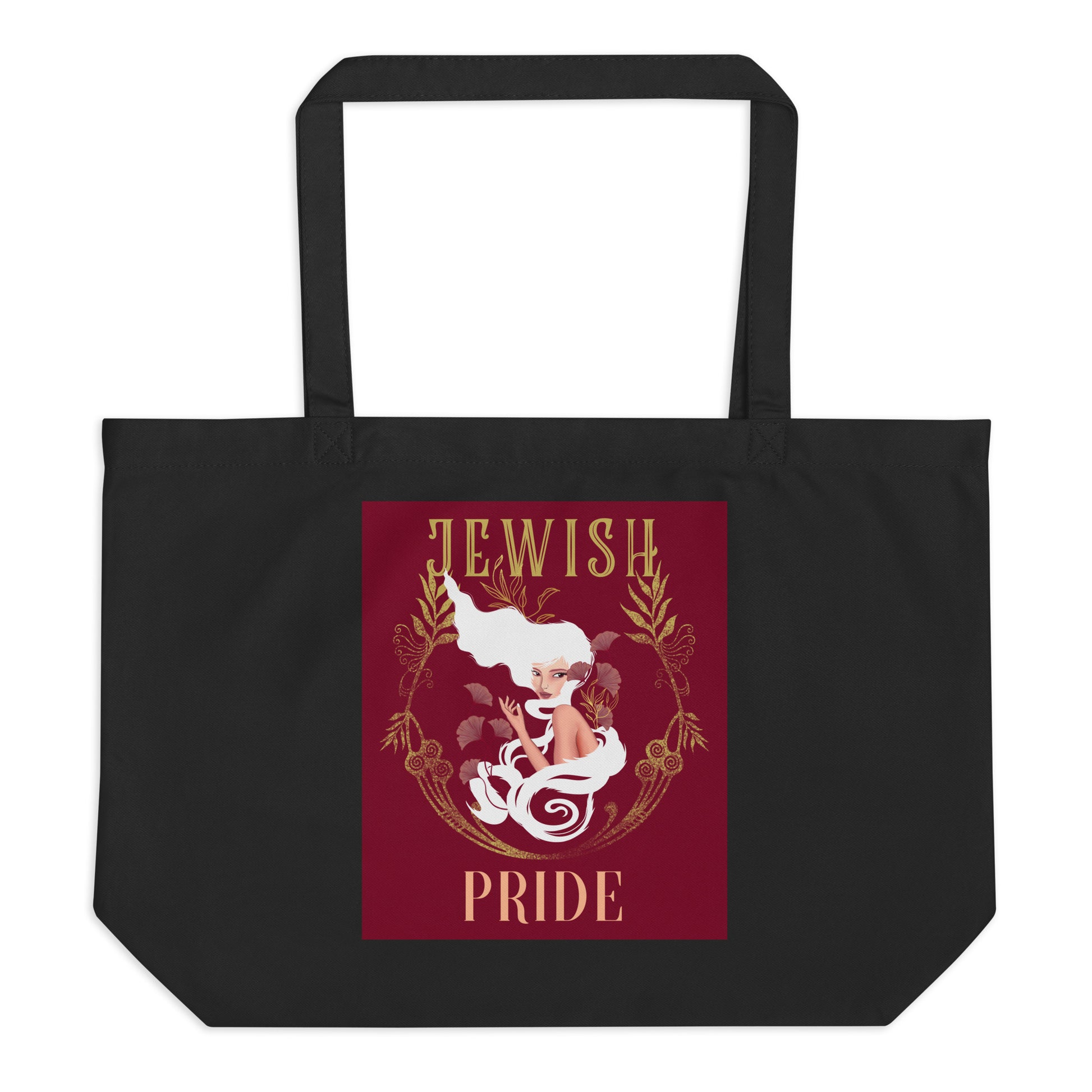 Jewish Beauty | Large Organic Tote Bag