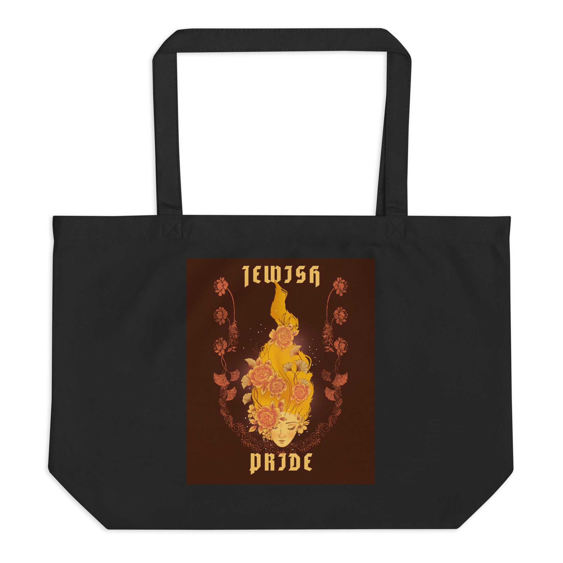 Jewish Beauty | Large Organic Tote Bag