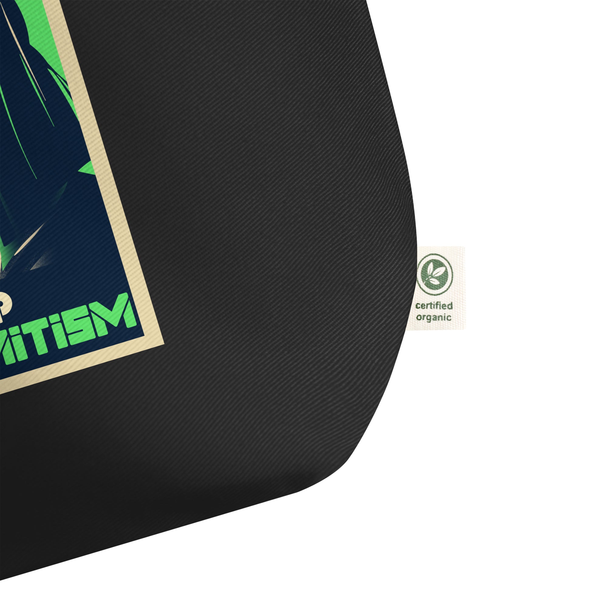 Anime Hero | Antisemitism | Large Organic Tote Bag