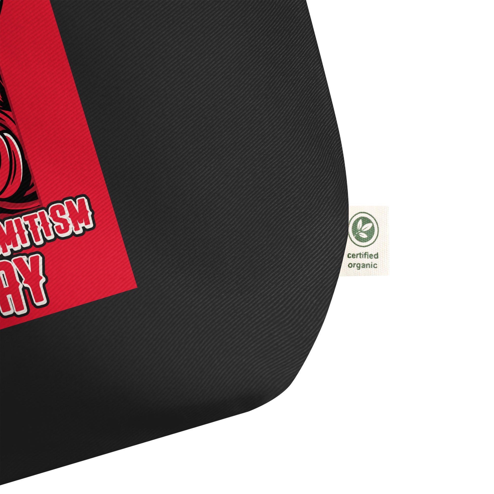 Horror Movie | Antisemitism | Large Organic Tote Bag