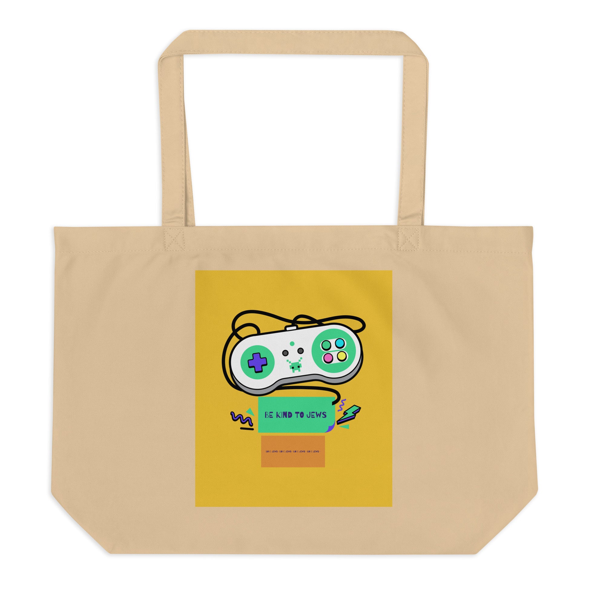 All In For Jews | Large Organic Tote Bag