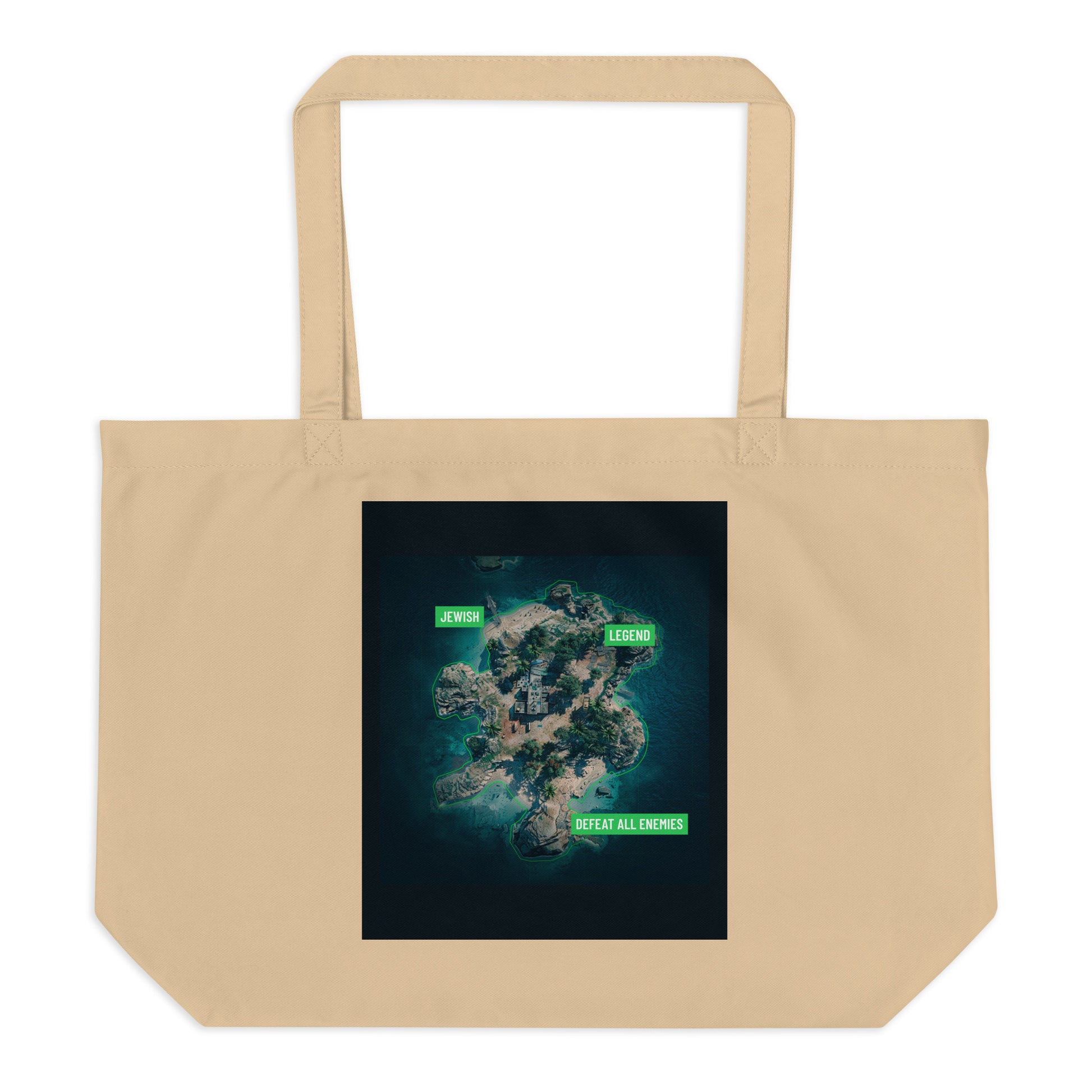 Jewish Legend | Large Organic Tote Bag