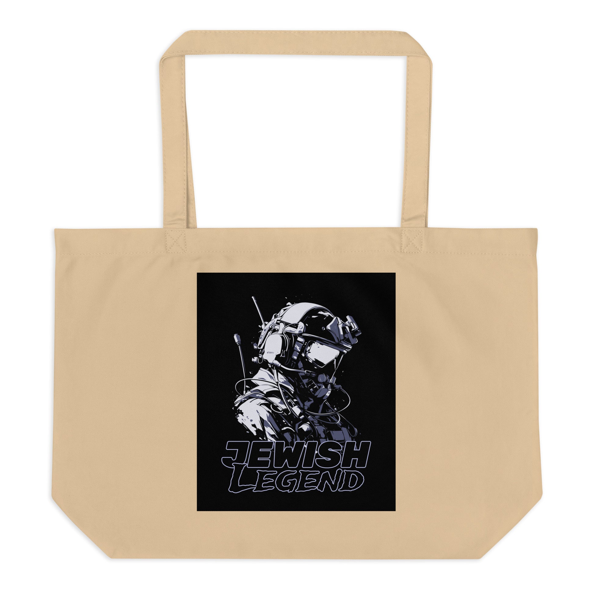 Jewish Legend | Large Organic Tote Bag