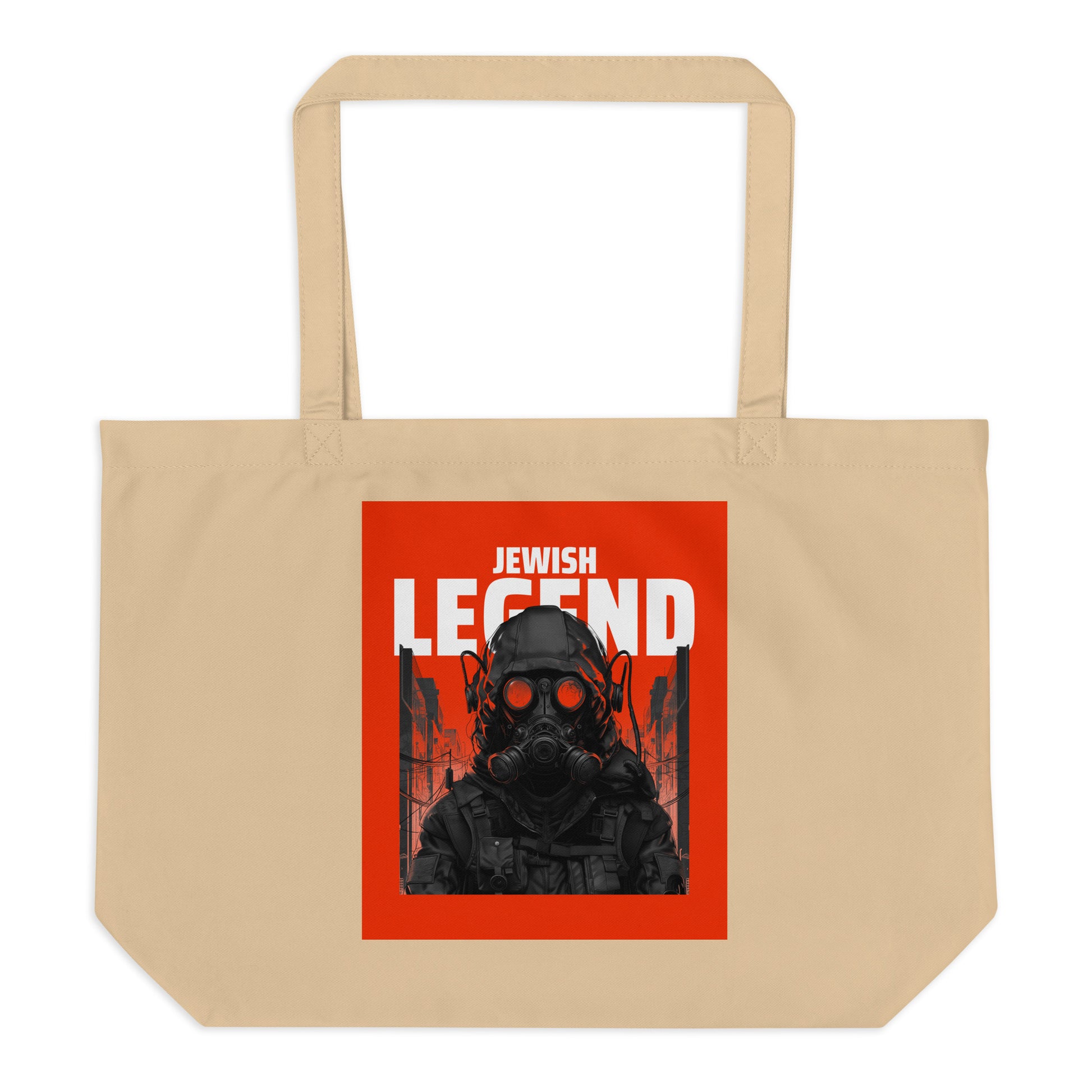 Jewish Legend | Large Organic Tote Bag