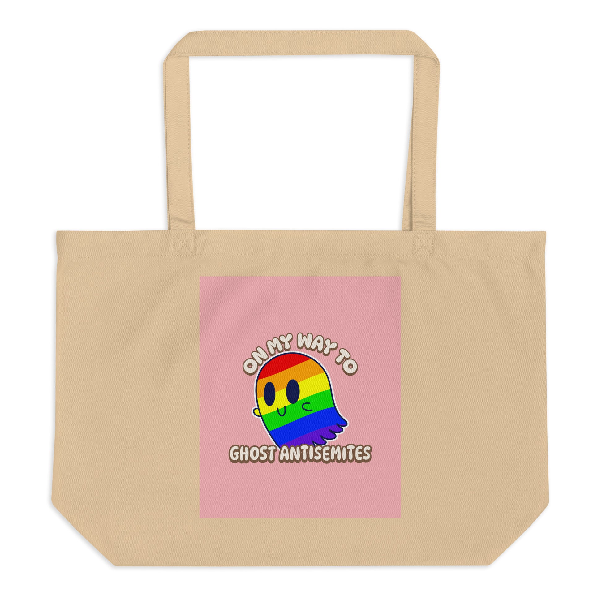 Ghost Antisemites | Large Organic Tote Bag