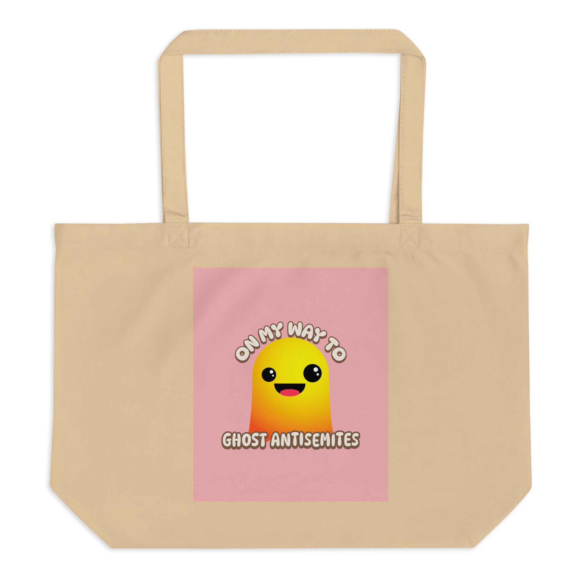 Ghost Antisemites | Large Organic Tote Bag