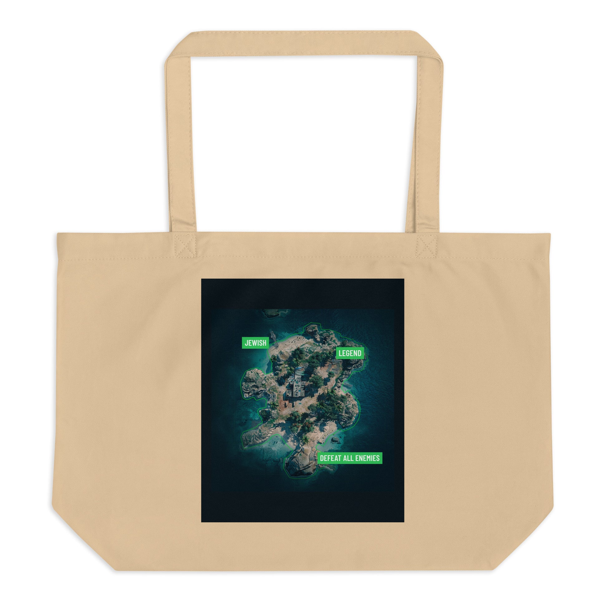 Jewish Legend | Large Organic Tote Bag