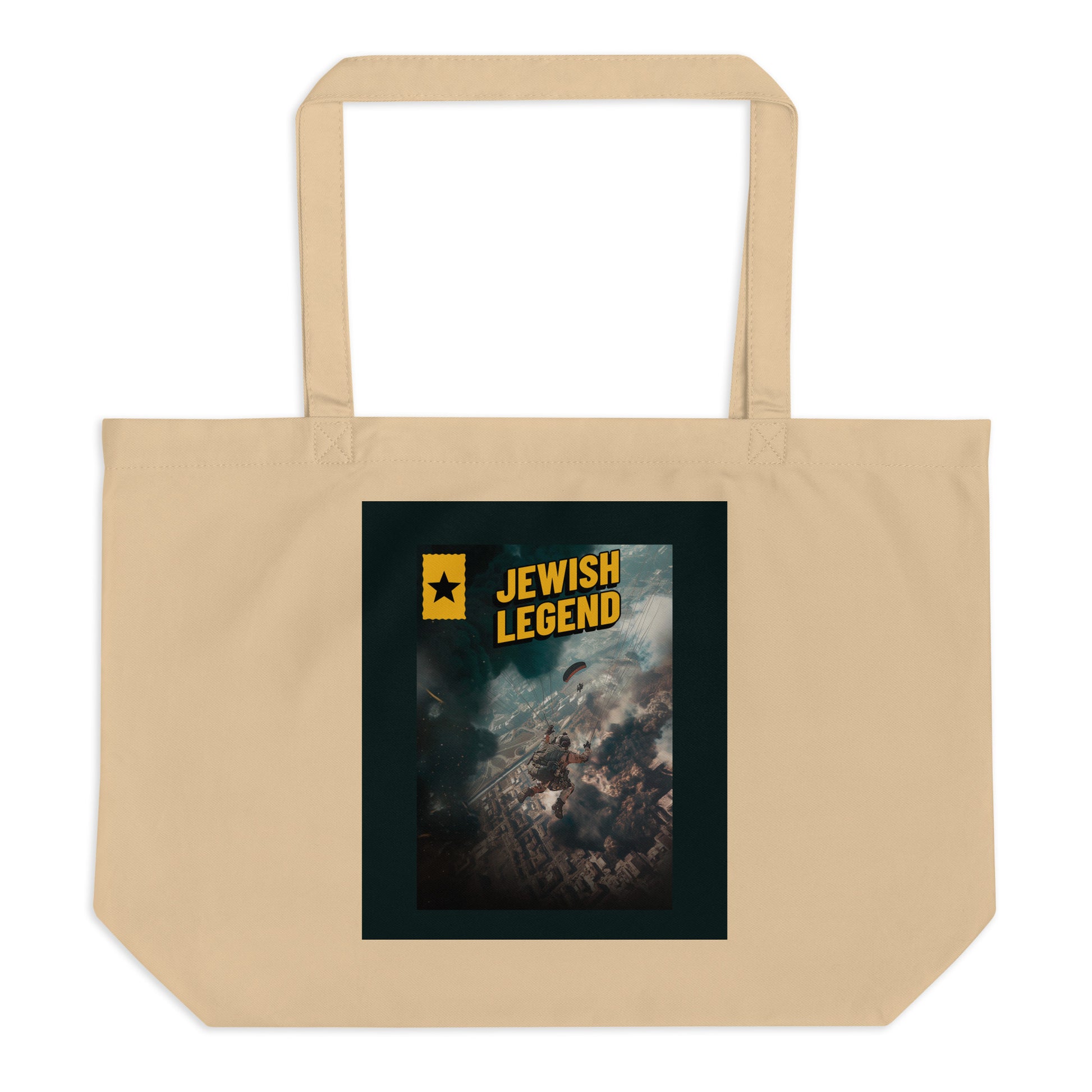 Jewish Legend | Large Organic Tote Bag