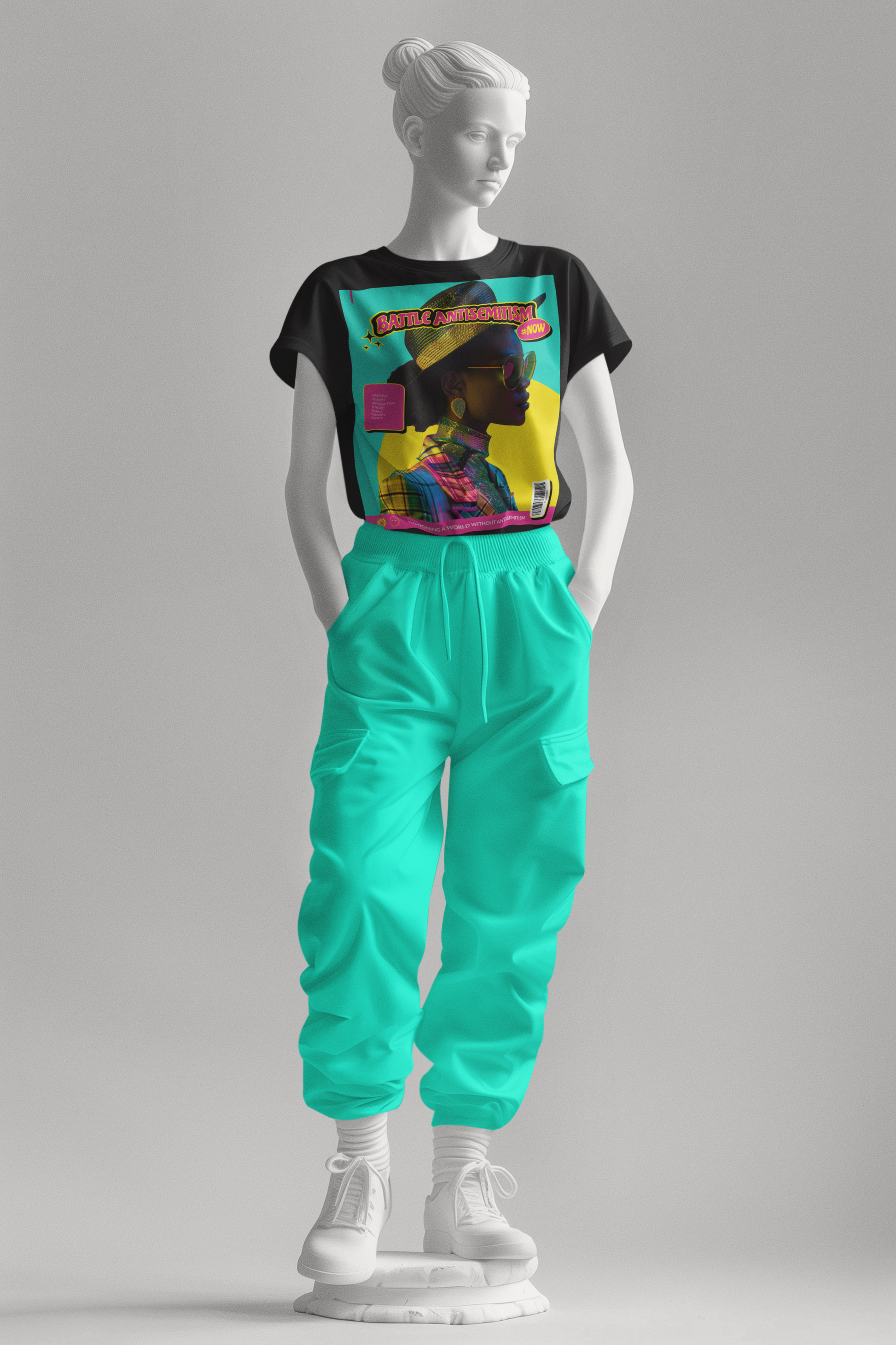 80's Fashion Trend | Battle Antisemitism | Unisex T-Shirt