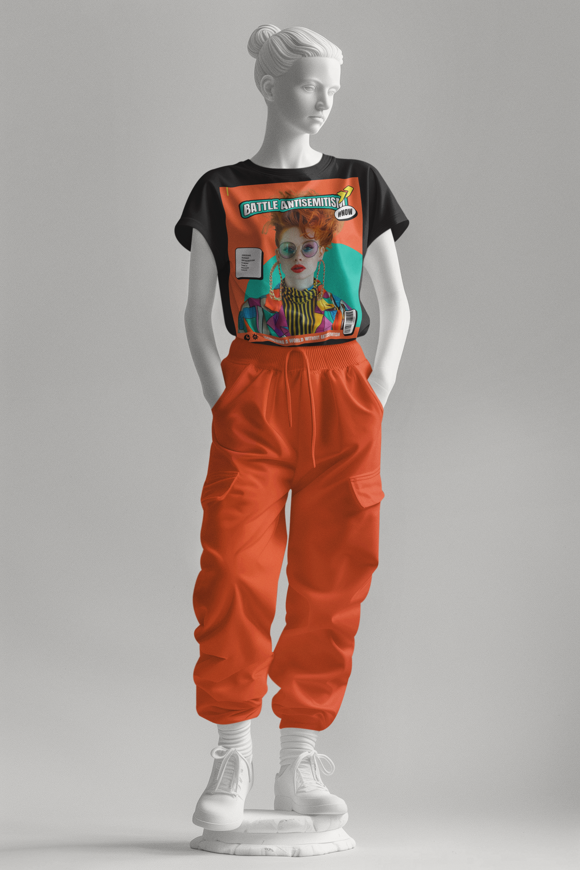 80's Fashion Trend | Battle Antisemitism | Unisex T-Shirt