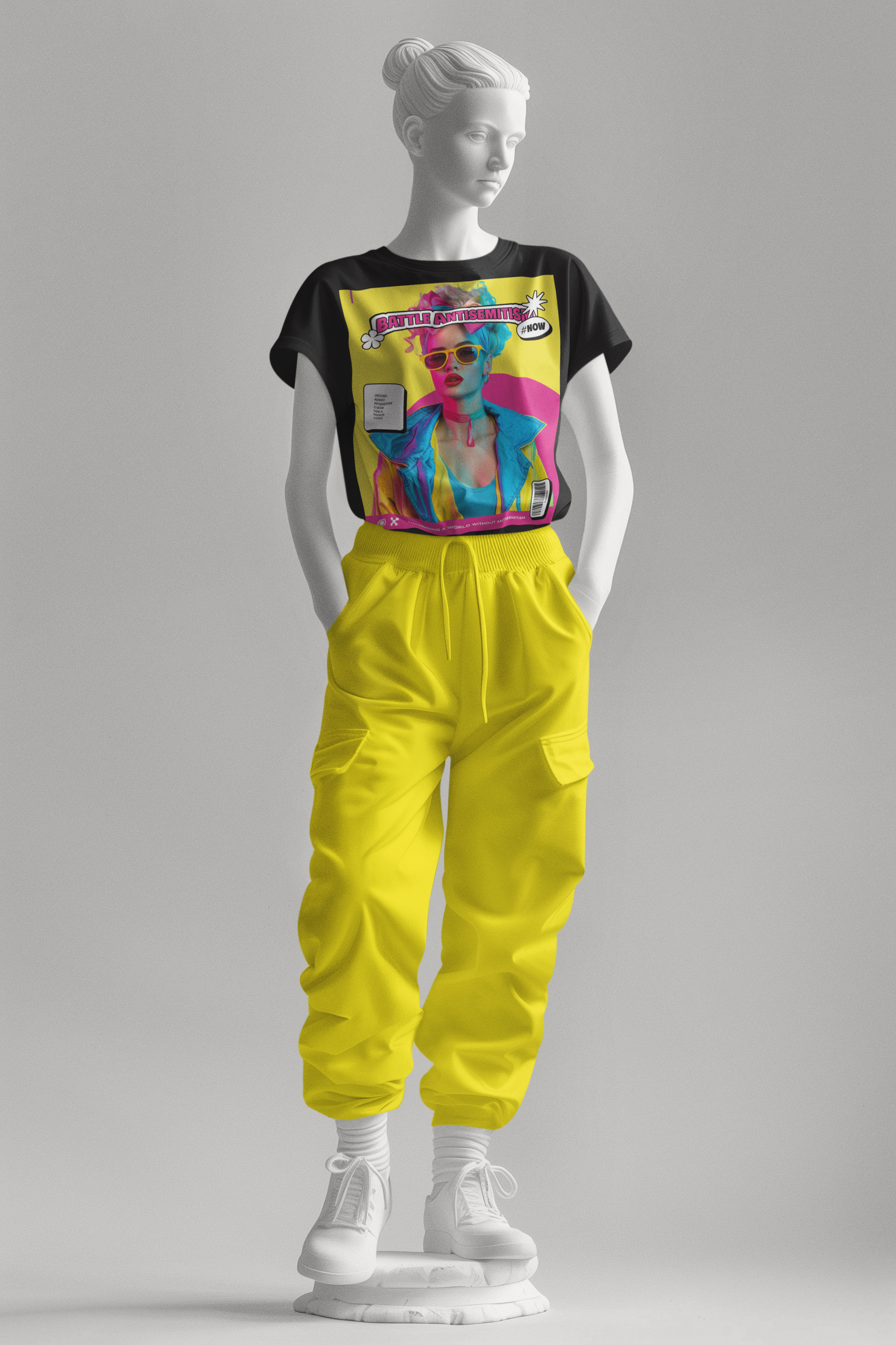 80's Fashion Trend | Battle Antisemitism | Unisex T-Shirt