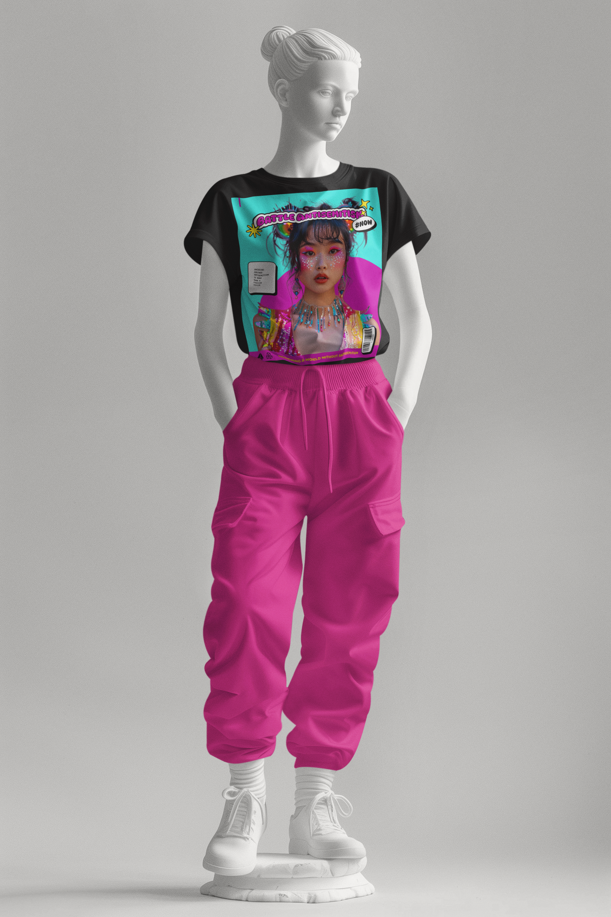 80's Fashion Trend | Battle Antisemitism | Unisex T-Shirt