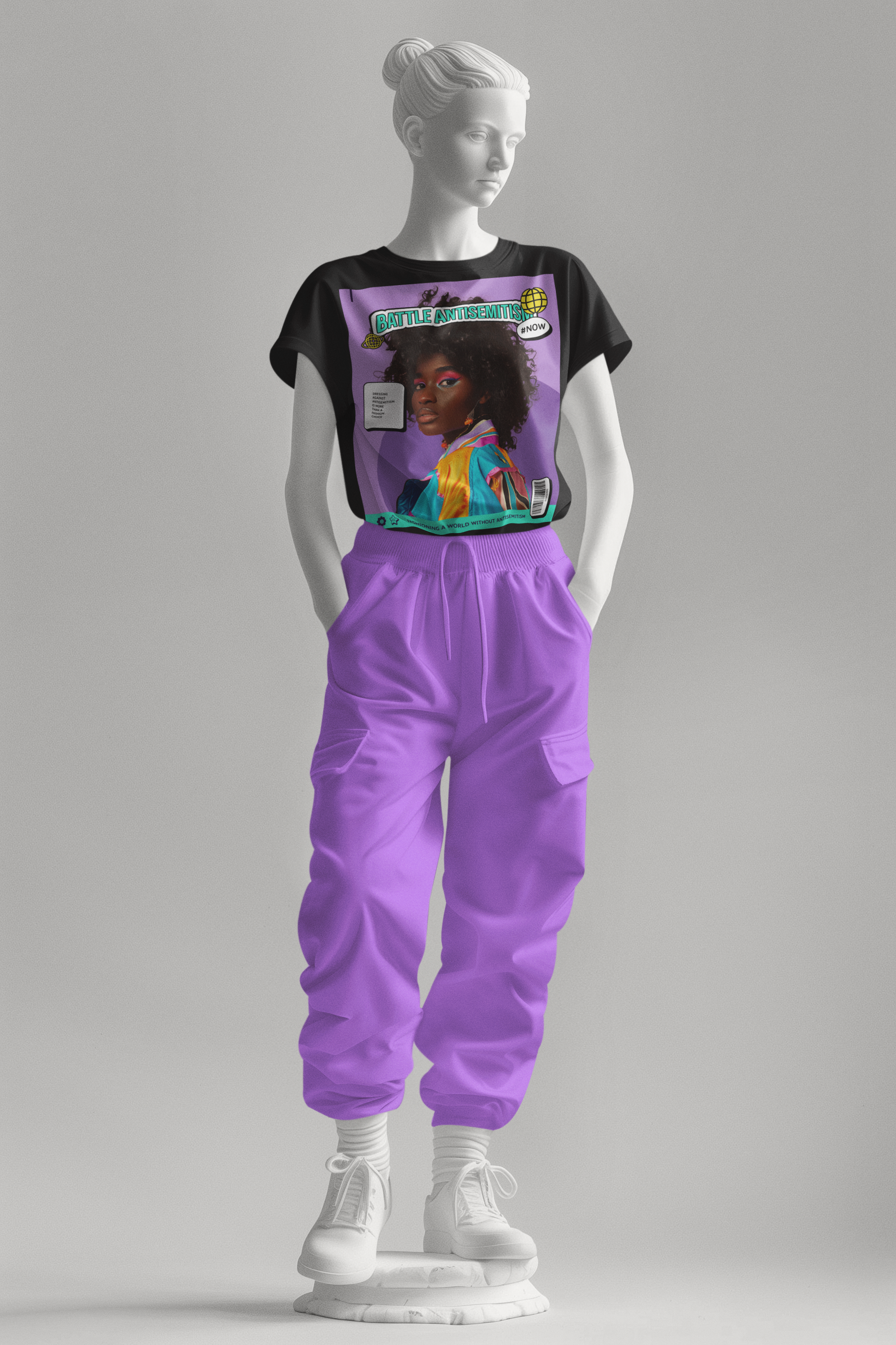 80's Fashion Trend | Battle Antisemitism | Unisex T-Shirt