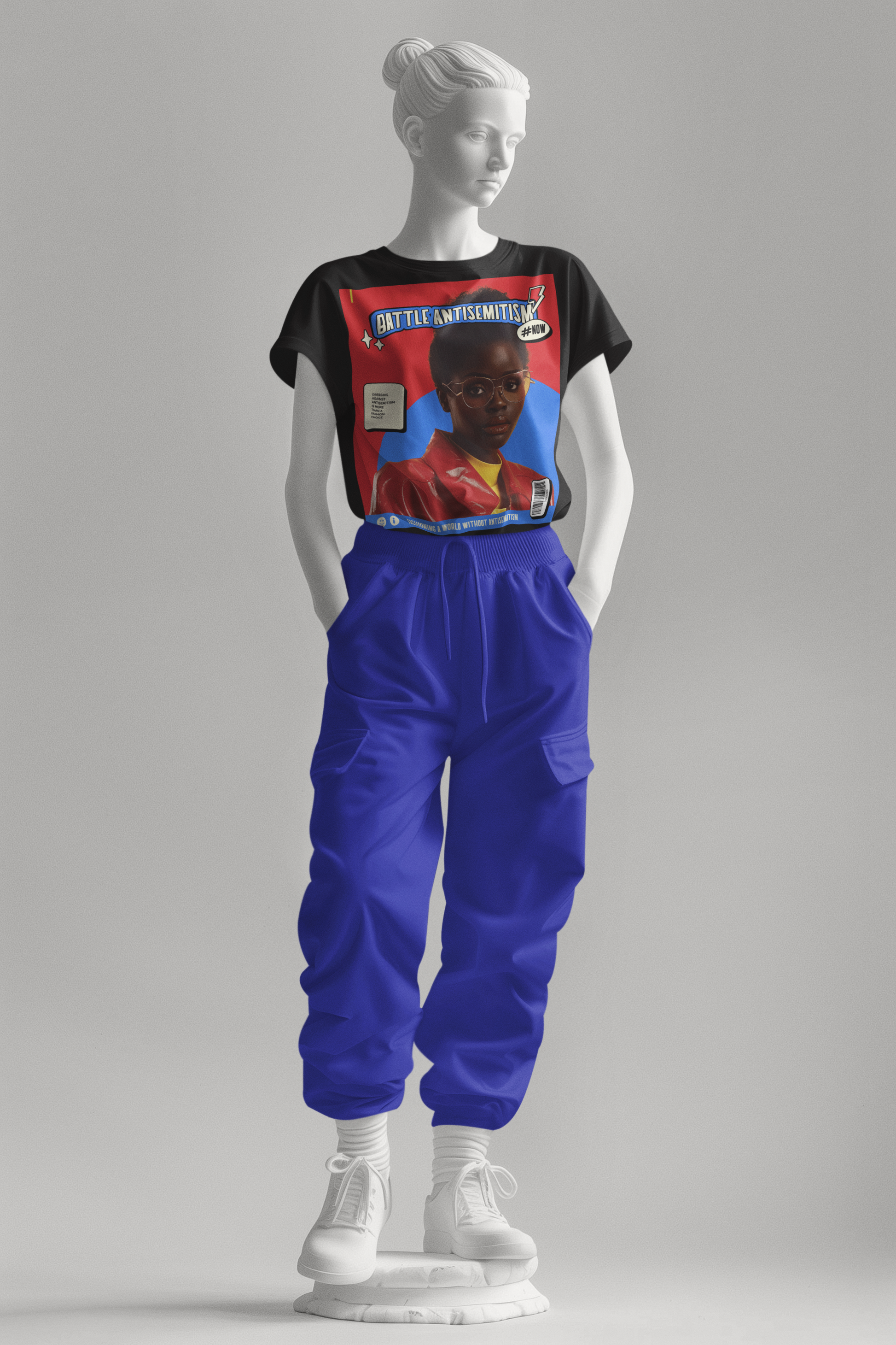 80's Fashion Trend | Battle Antisemitism | Unisex T-Shirt