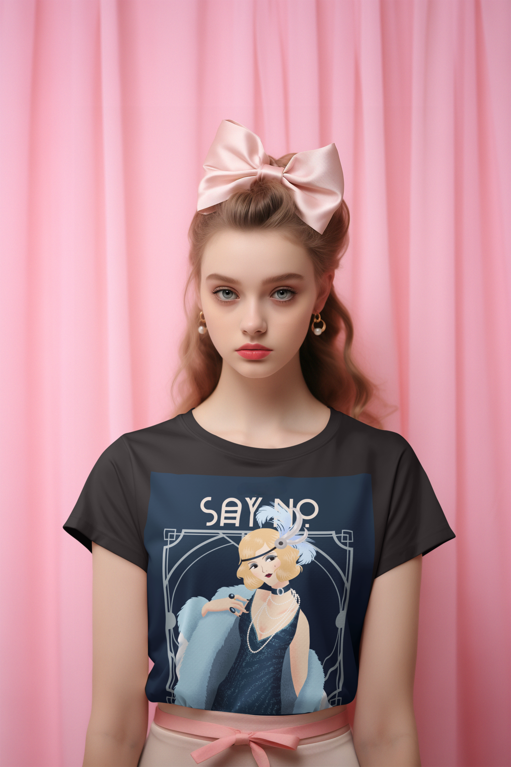 Art Deco Love Story | No Antisemitism | Unisex T-Shirt