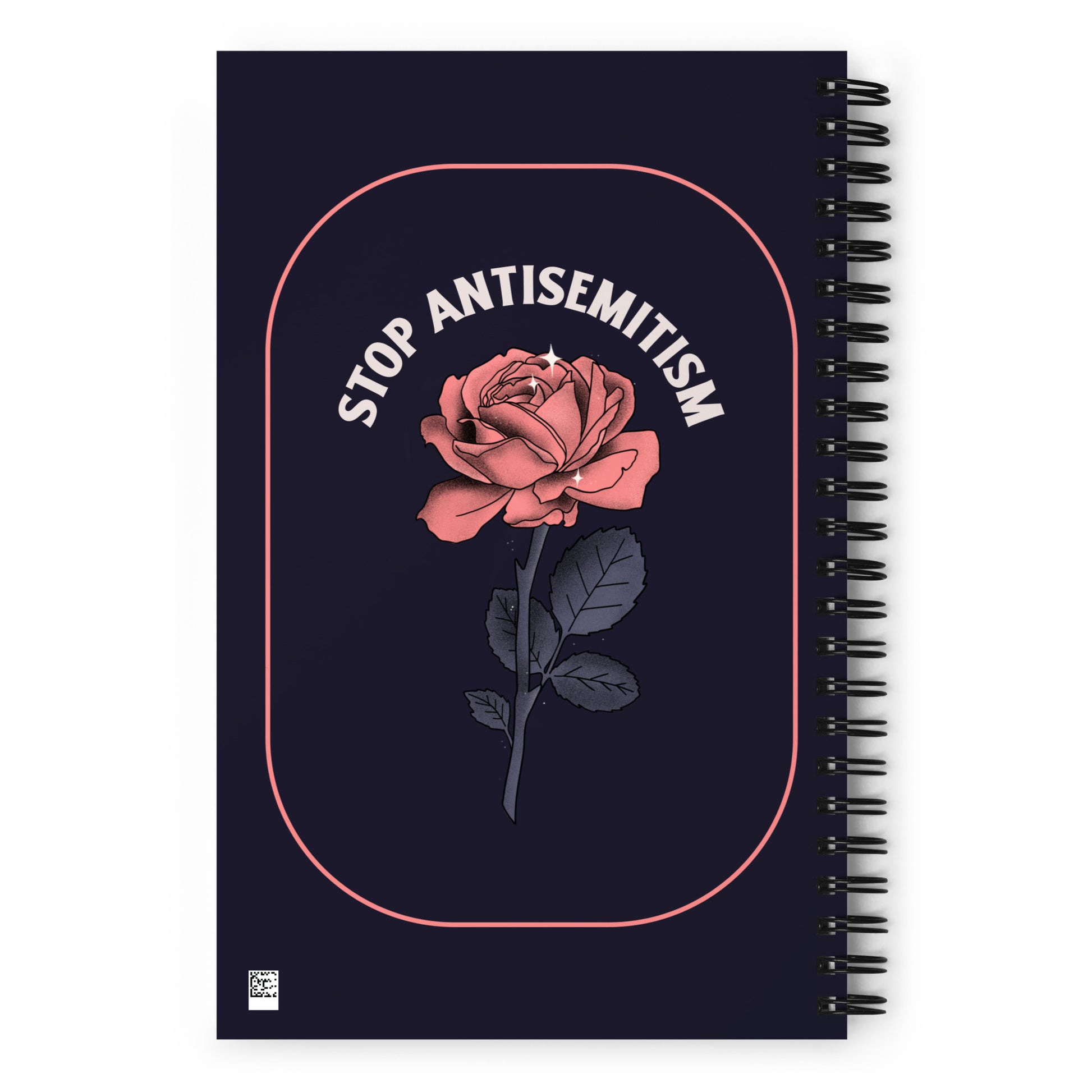 Stop Antisemitism | Plants & Flowers Edition | Spiral Notebook