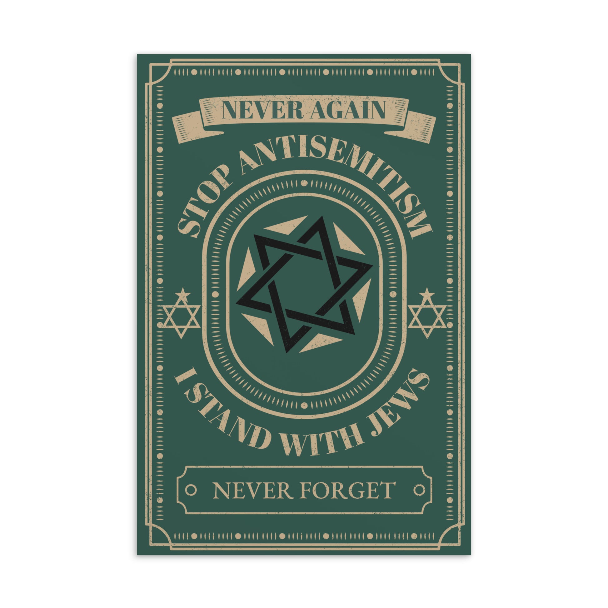 No Antisemitism | Standard Postcard