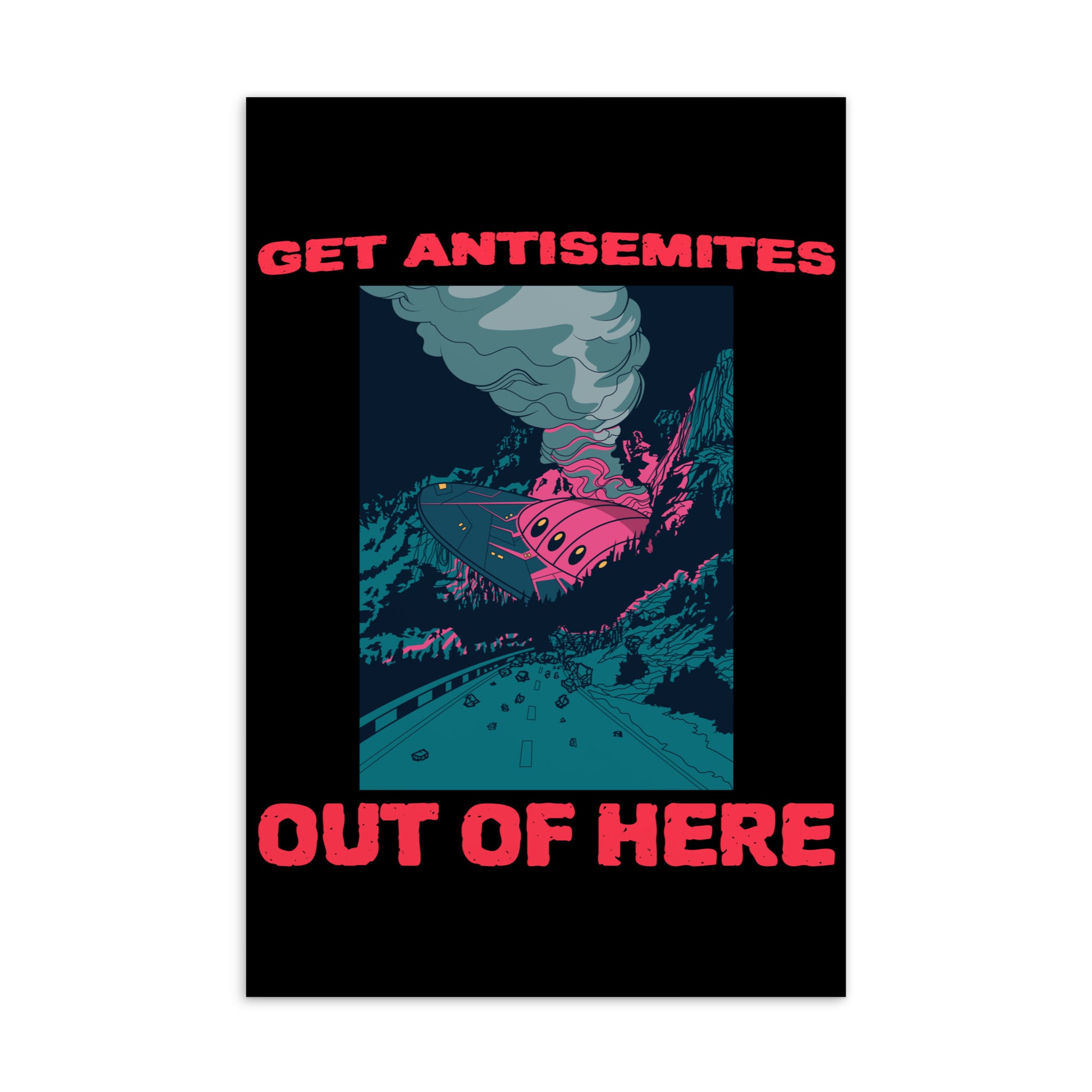 Get Alien Out | Antisemitism | Standard Postcard