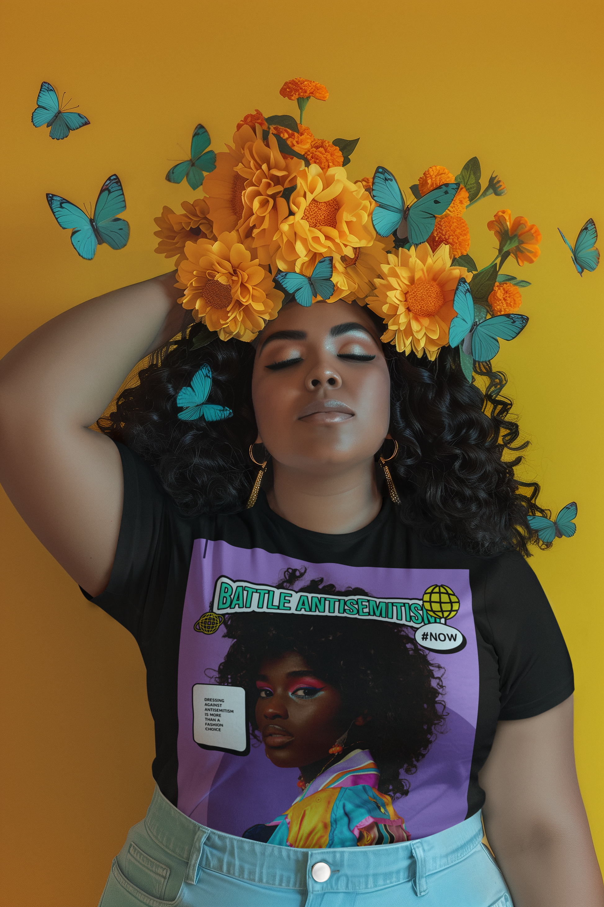 80's Fashion Trend | Battle Antisemitism | Unisex T-Shirt