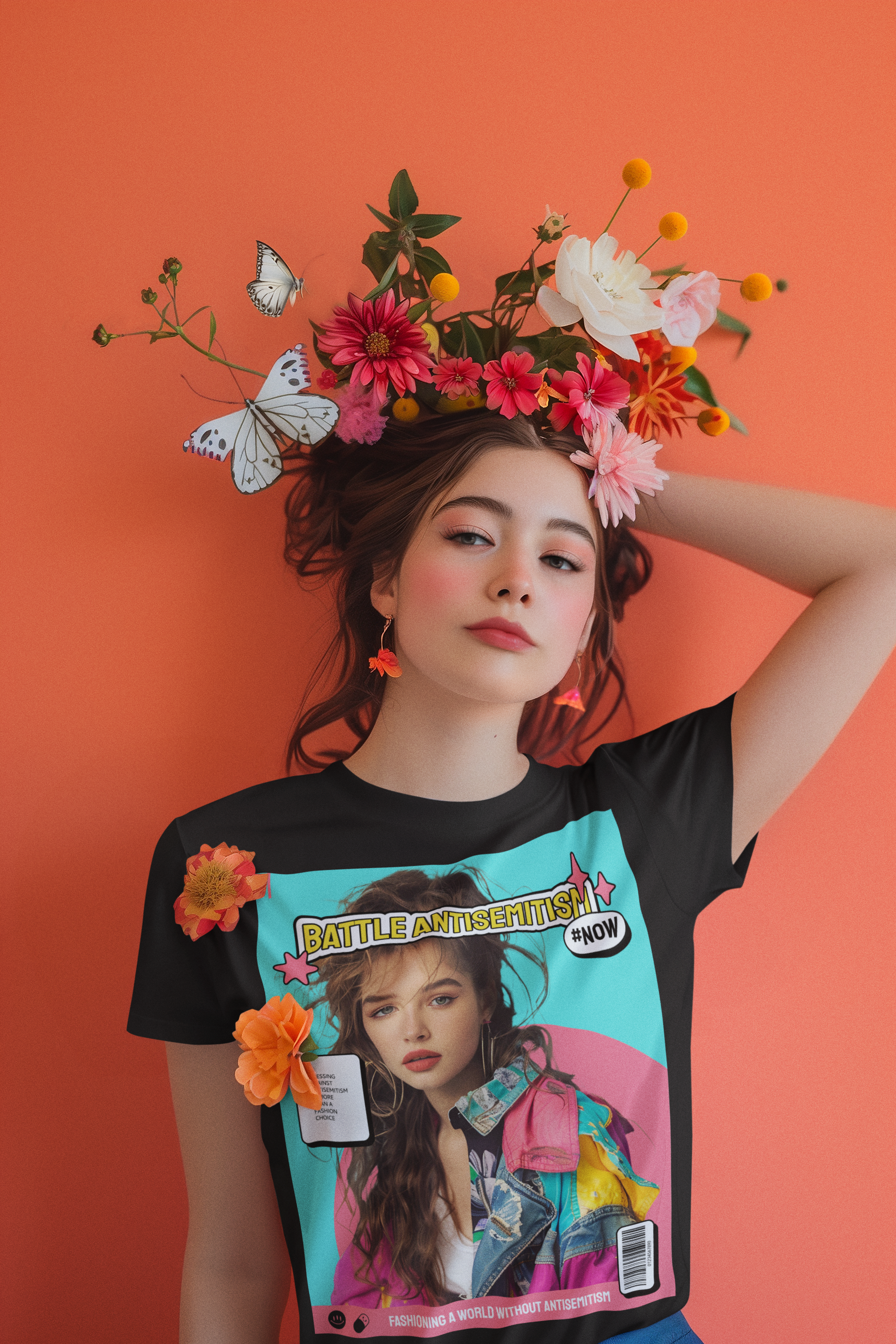 80's Fashion Trend | Battle Antisemitism | Unisex T-Shirt