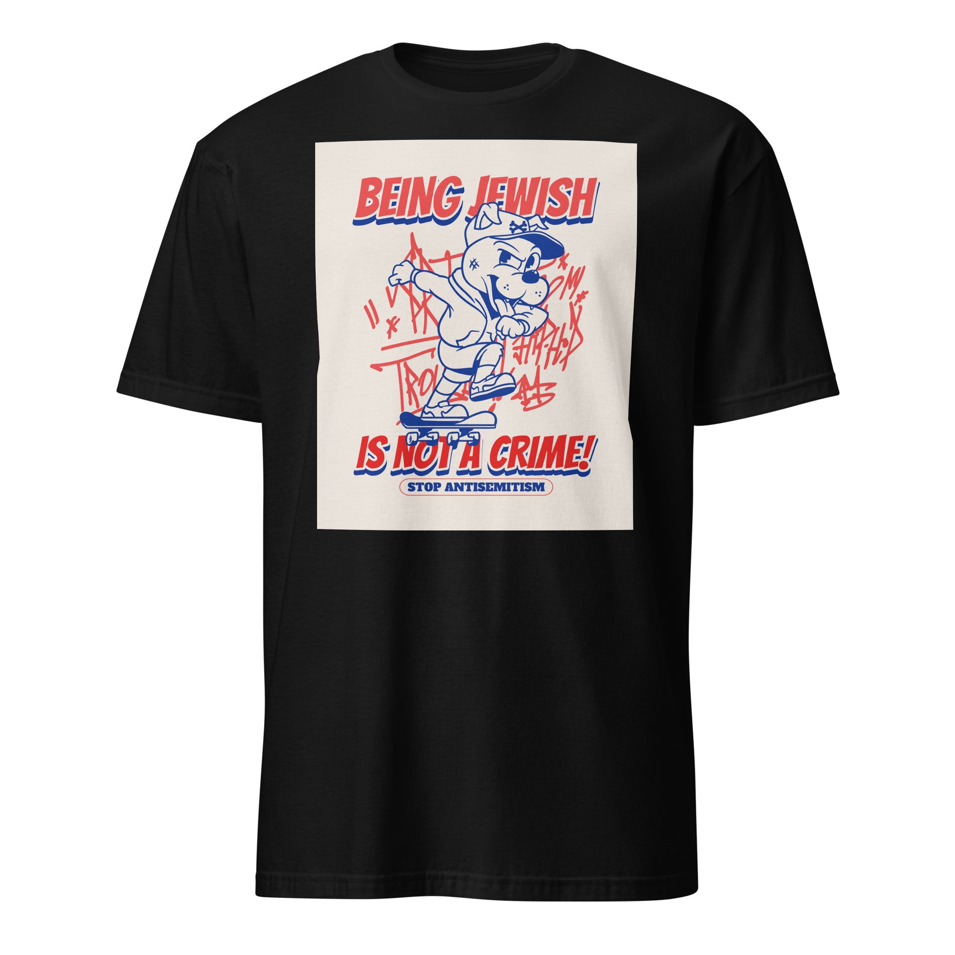 Streetart Graffiti Cartoon | Antisemitism | Unisex T-Shirt
