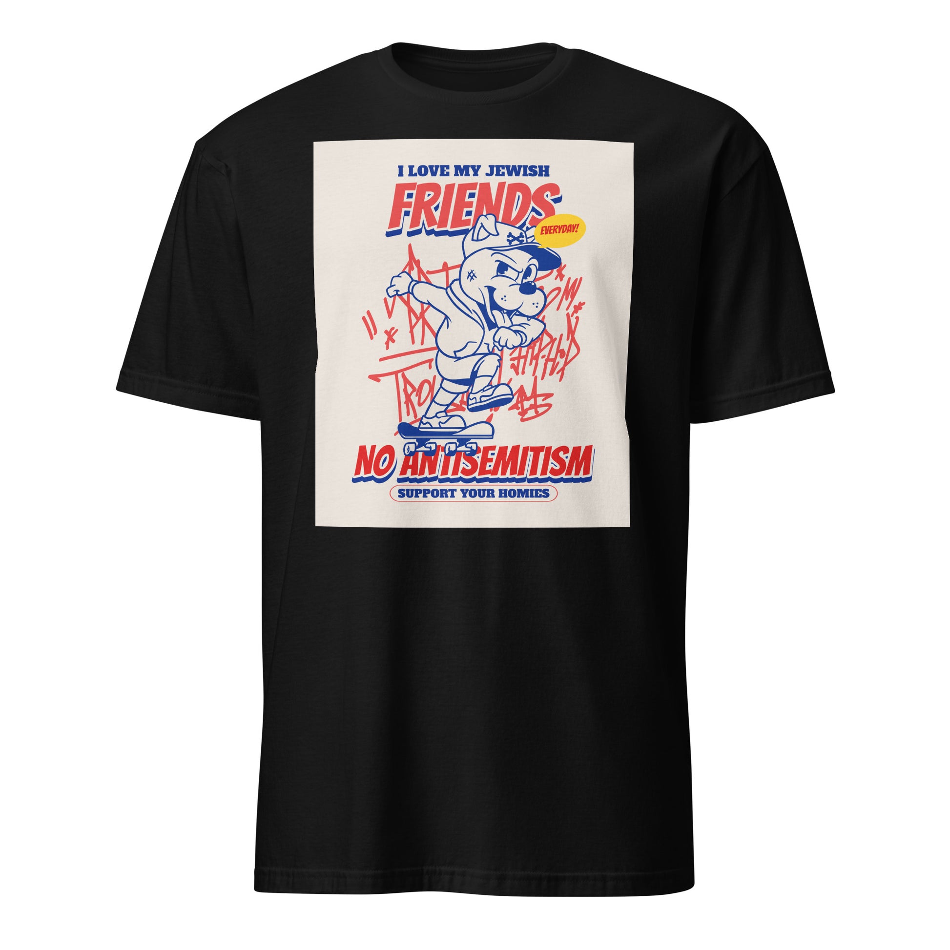 Streetart Graffiti Cartoon | Antisemitism | Unisex T-Shirt