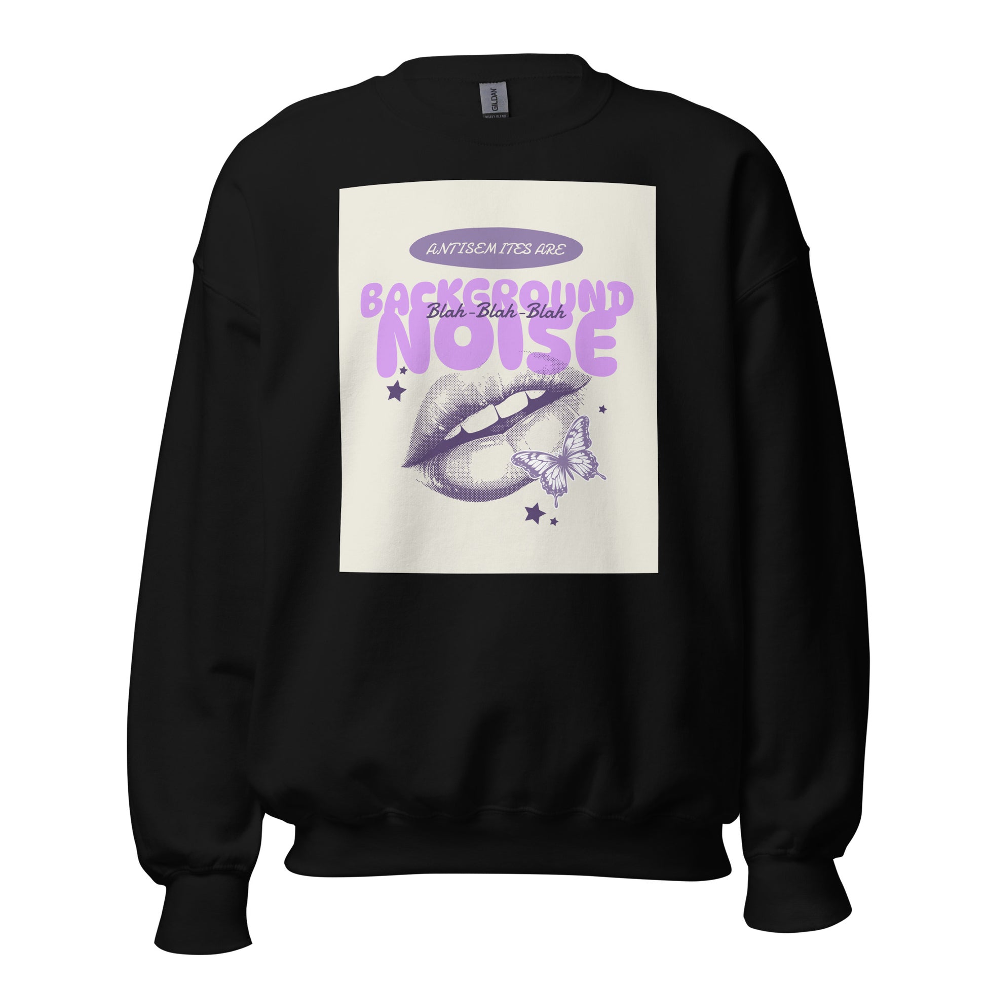 Purple Glam Story | Antisemitism | Unisex Sweatshirt