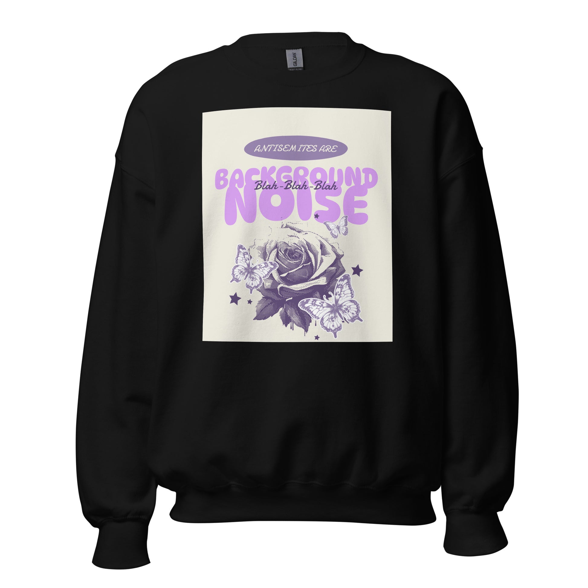 Purple Glam Story | Antisemitism | Unisex Sweatshirt
