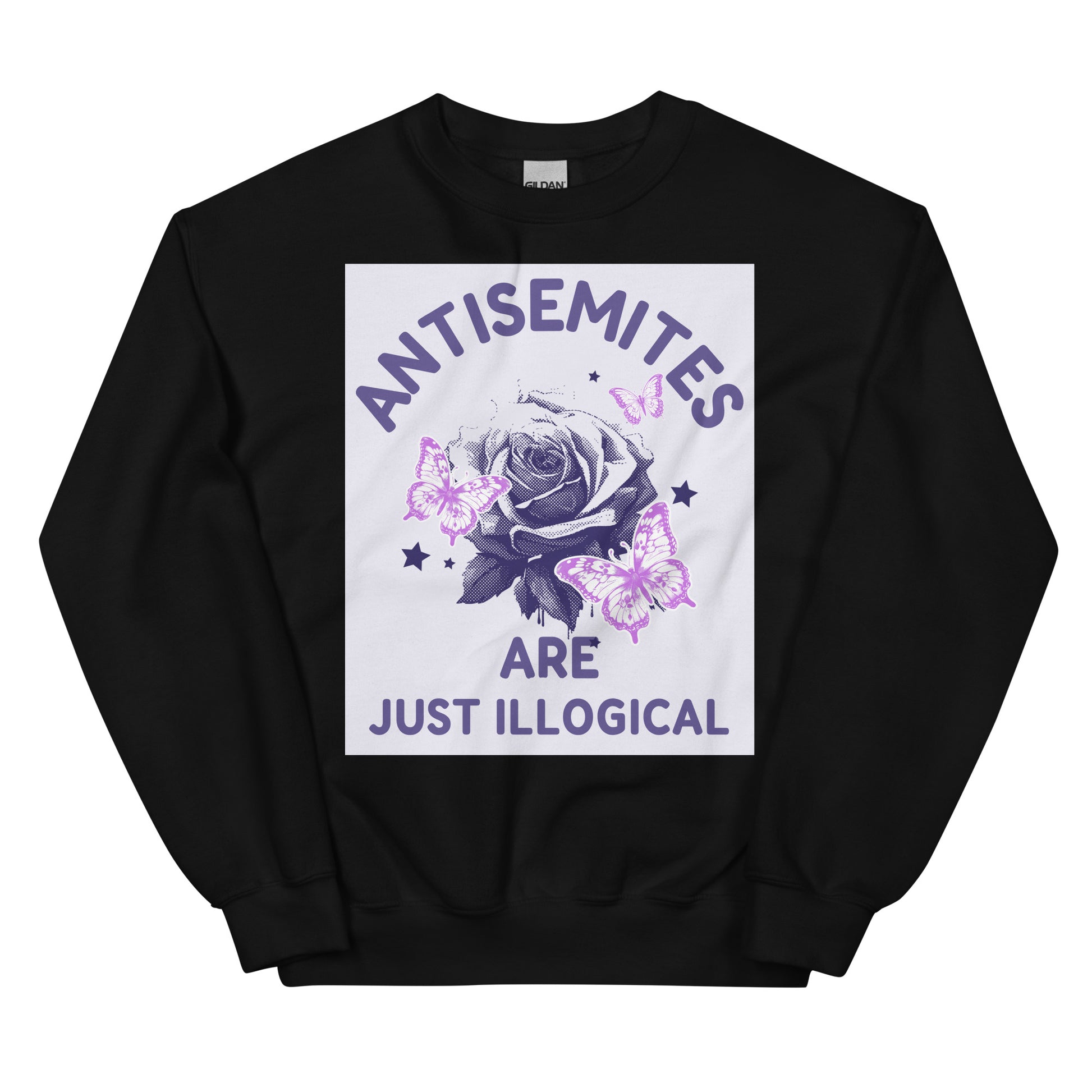 Purple Glam Story | Antisemitism | Unisex Sweatshirt