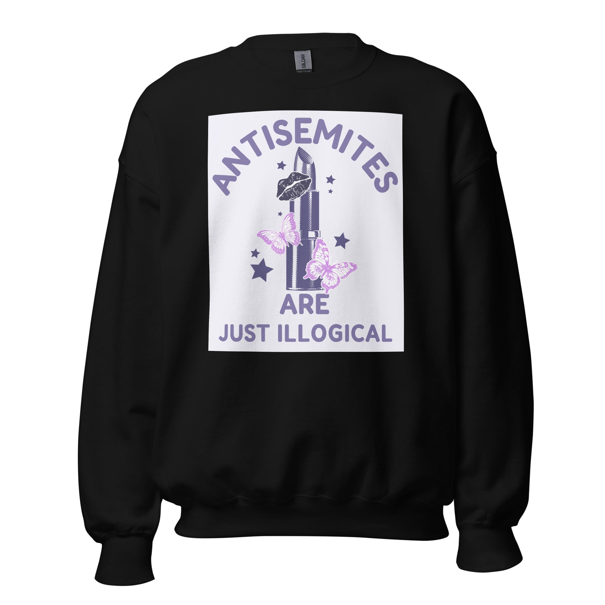 Purple Glam Story | Antisemitism | Unisex Sweatshirt