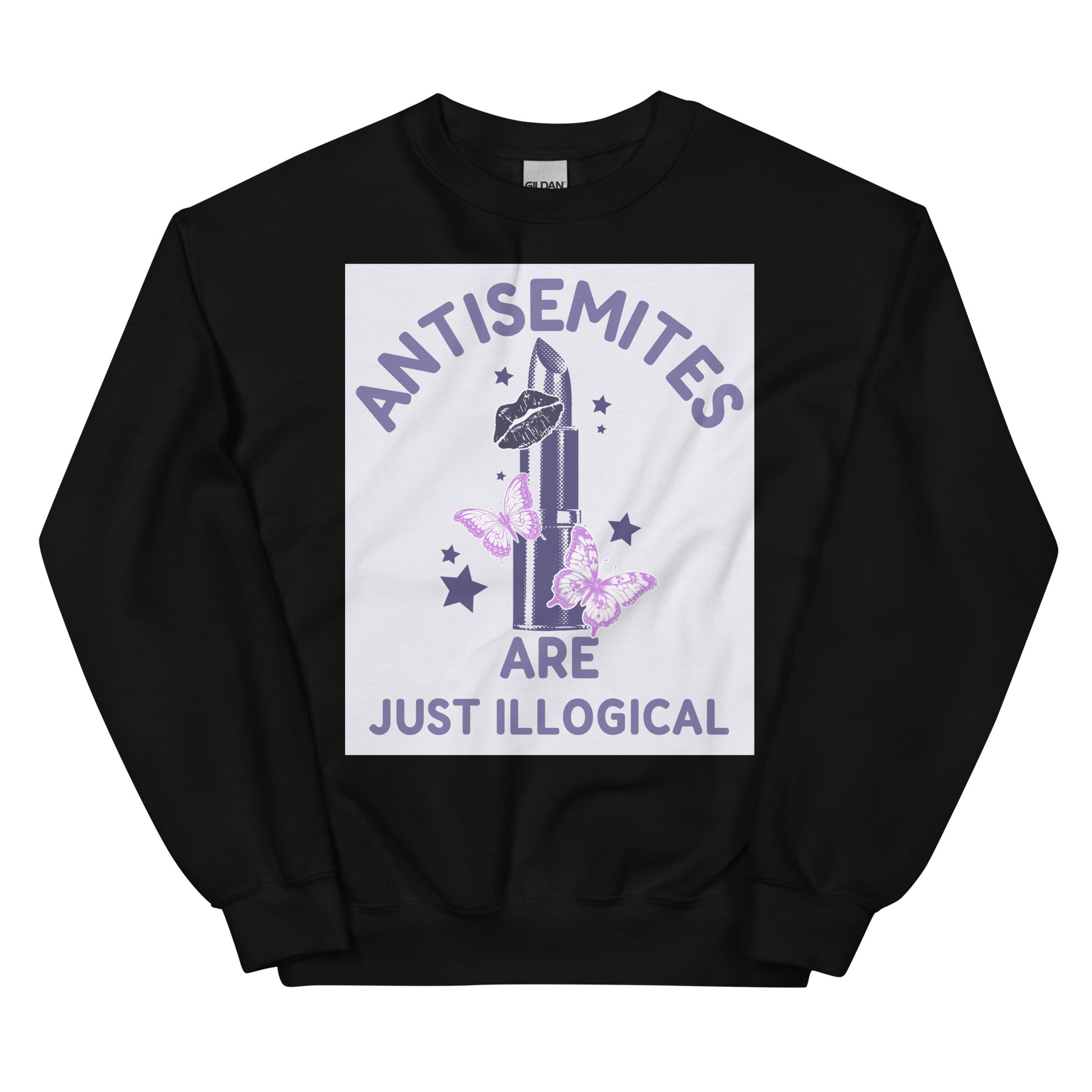 Purple Glam Story | Antisemitism | Unisex Sweatshirt