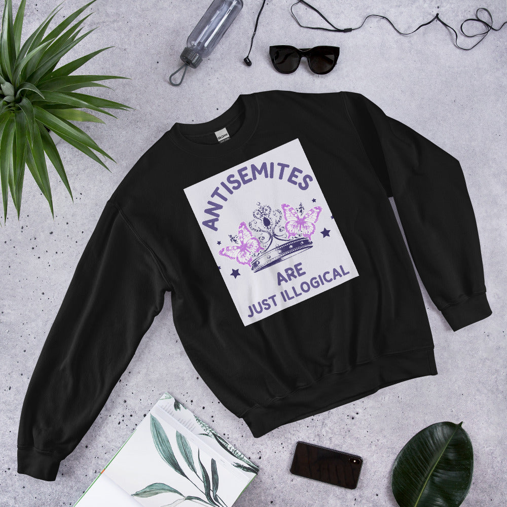 Purple Glam Story | Antisemitism | Unisex Sweatshirt