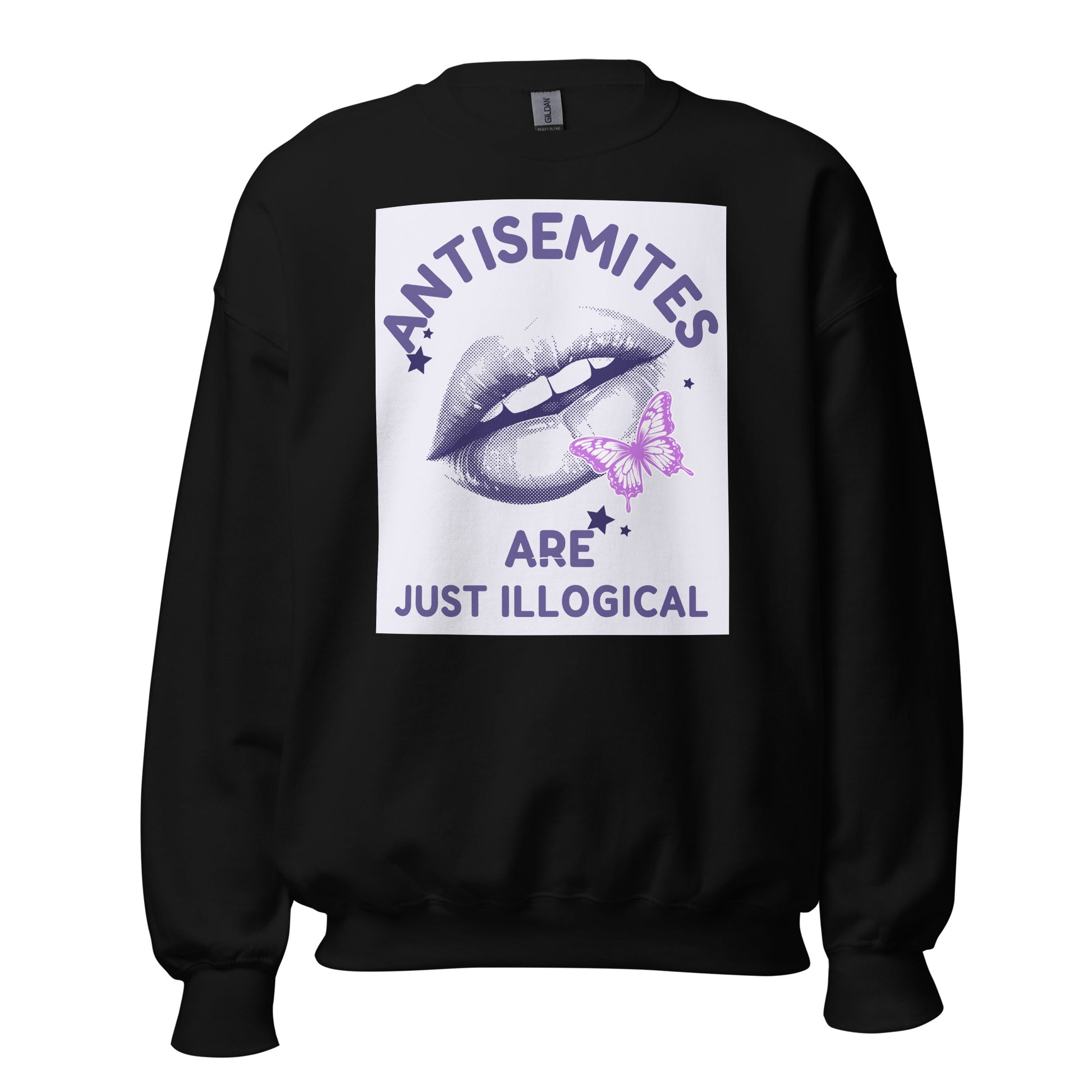 Purple Glam Story | Antisemitism | Unisex Sweatshirt