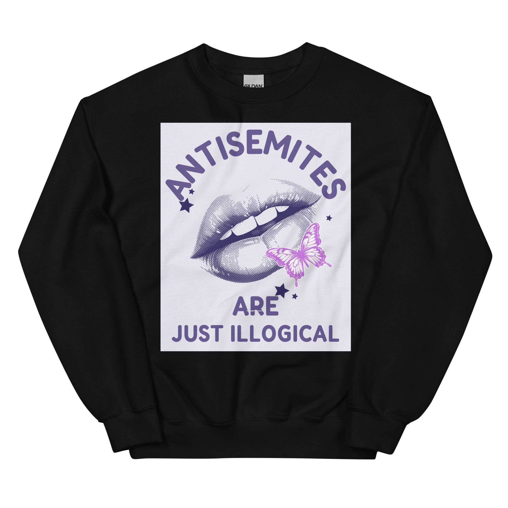 Purple Glam Story | Antisemitism | Unisex Sweatshirt
