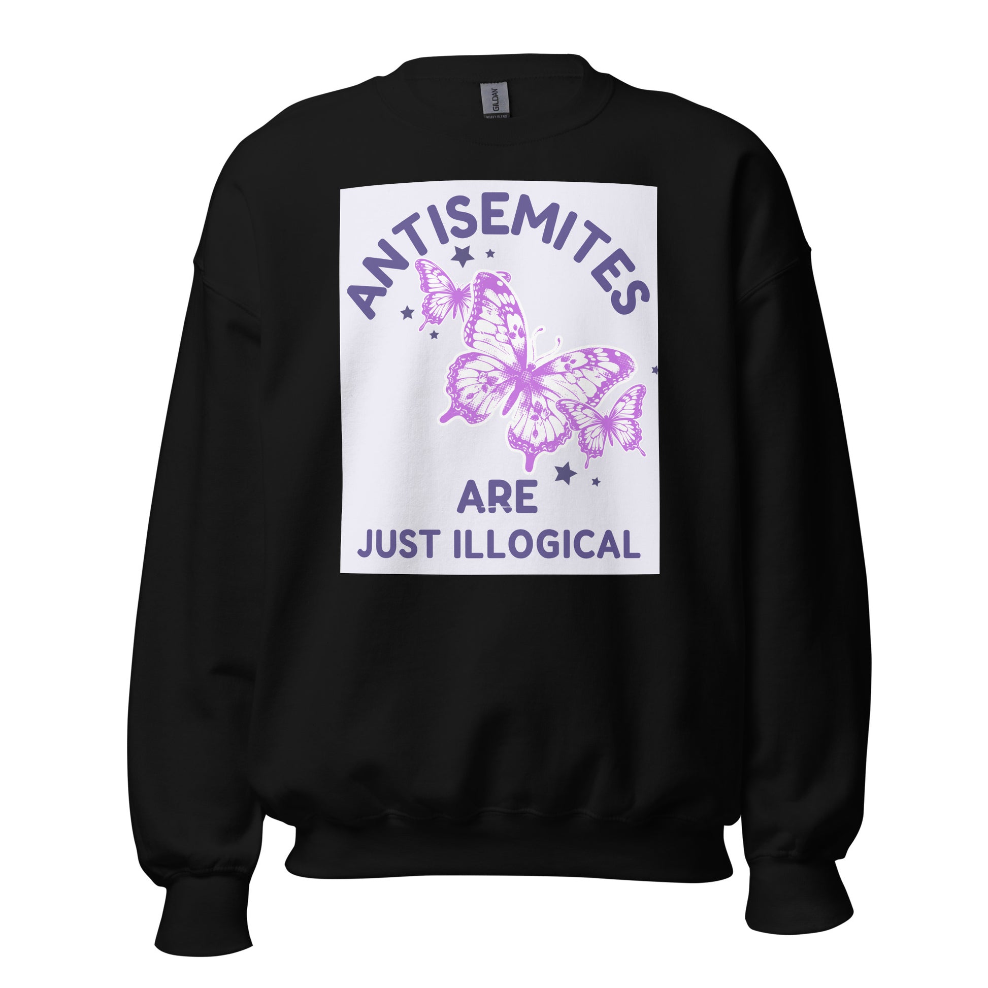 Purple Glam Story | Antisemitism | Unisex Sweatshirt