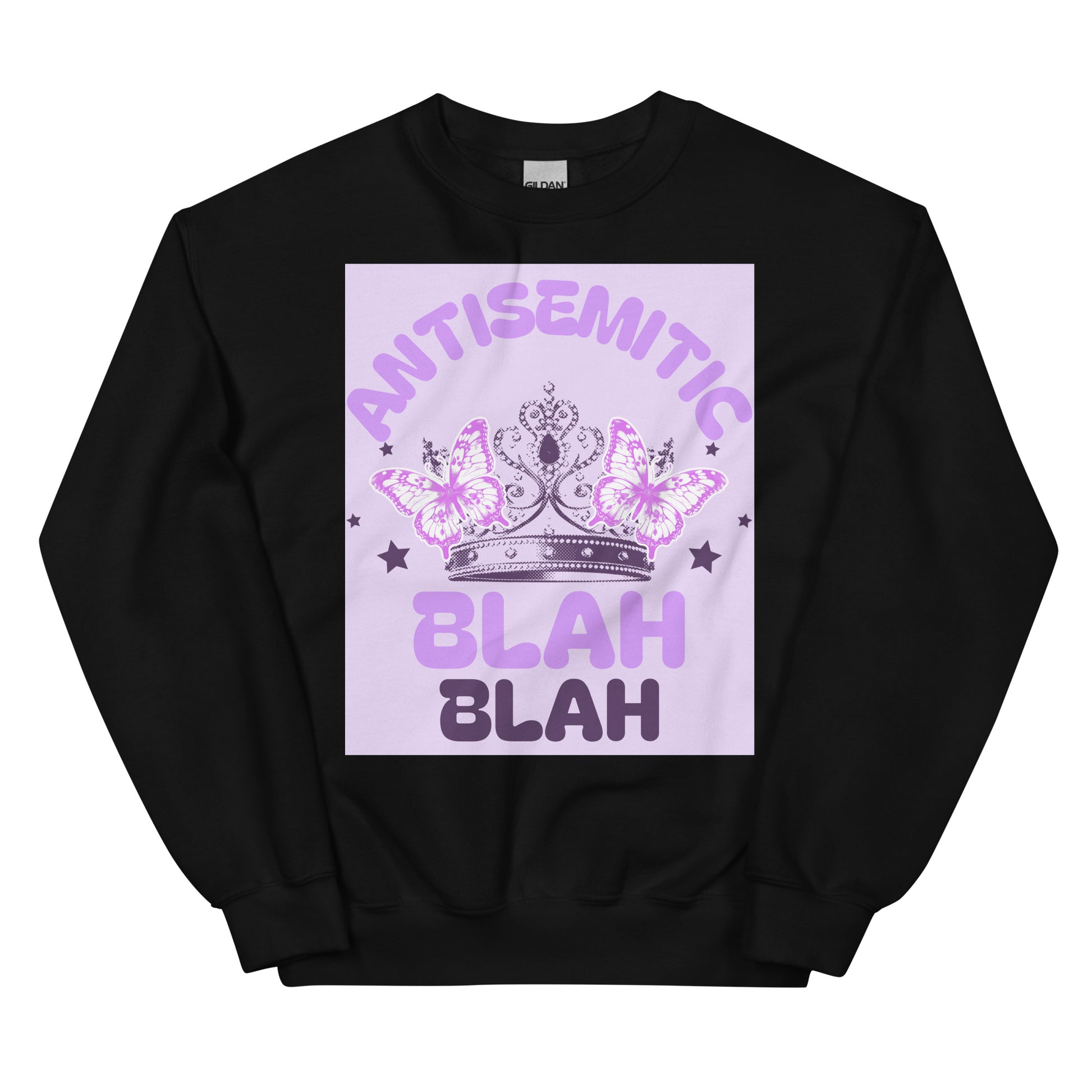 Purple Glam Story | Antisemitism | Unisex Sweatshirt