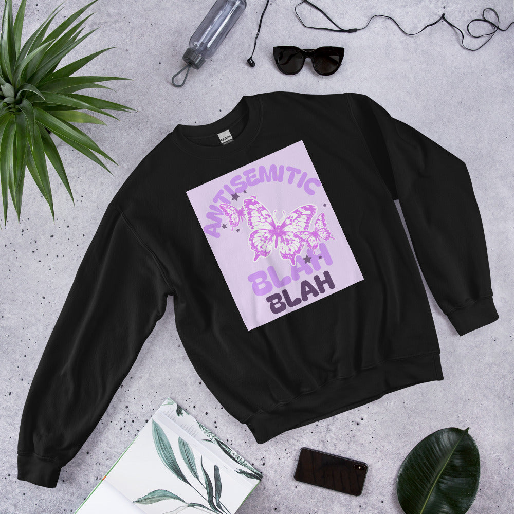 Purple Glam Story | Antisemitism | Unisex Sweatshirt
