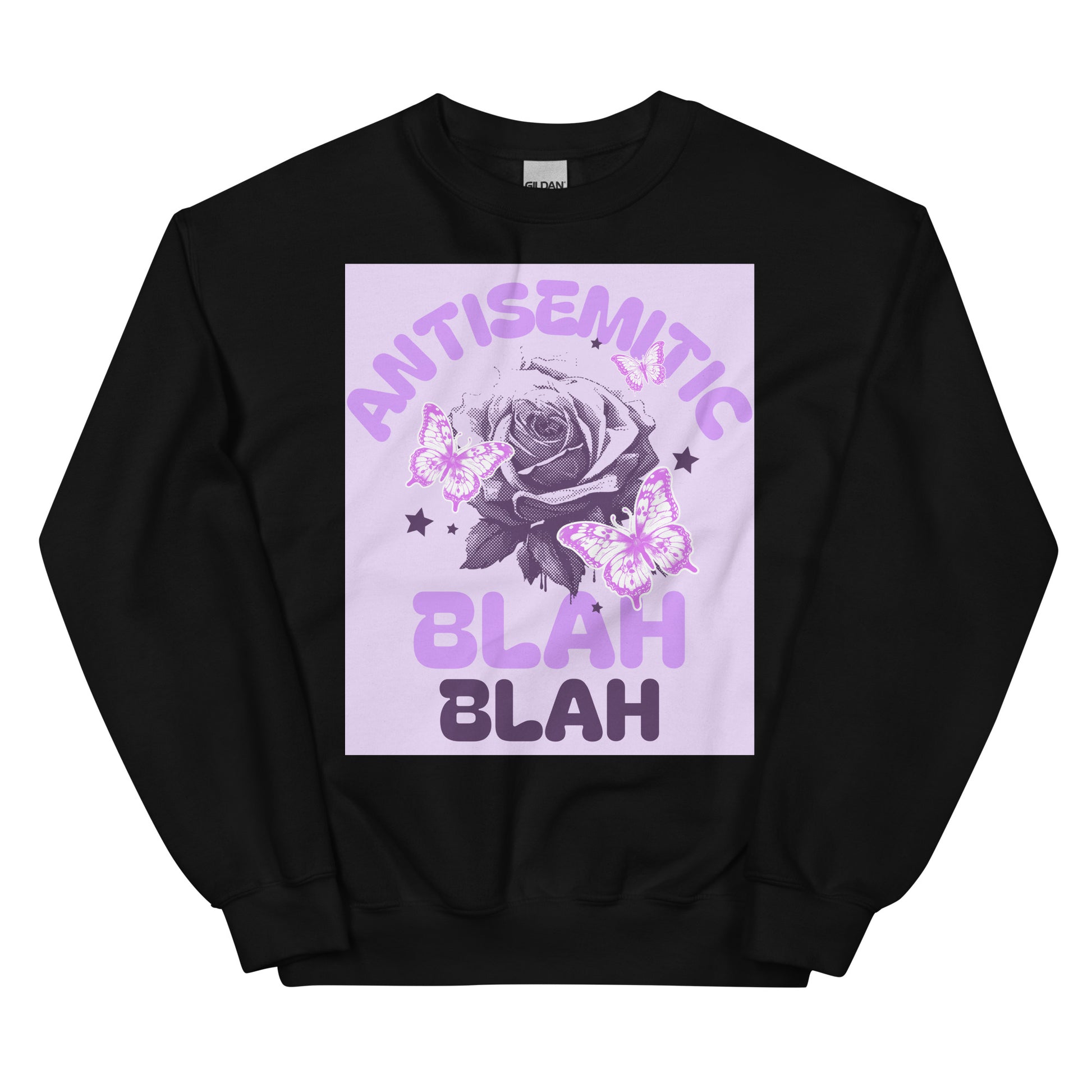 Purple Glam Story | Antisemitism | Unisex Sweatshirt