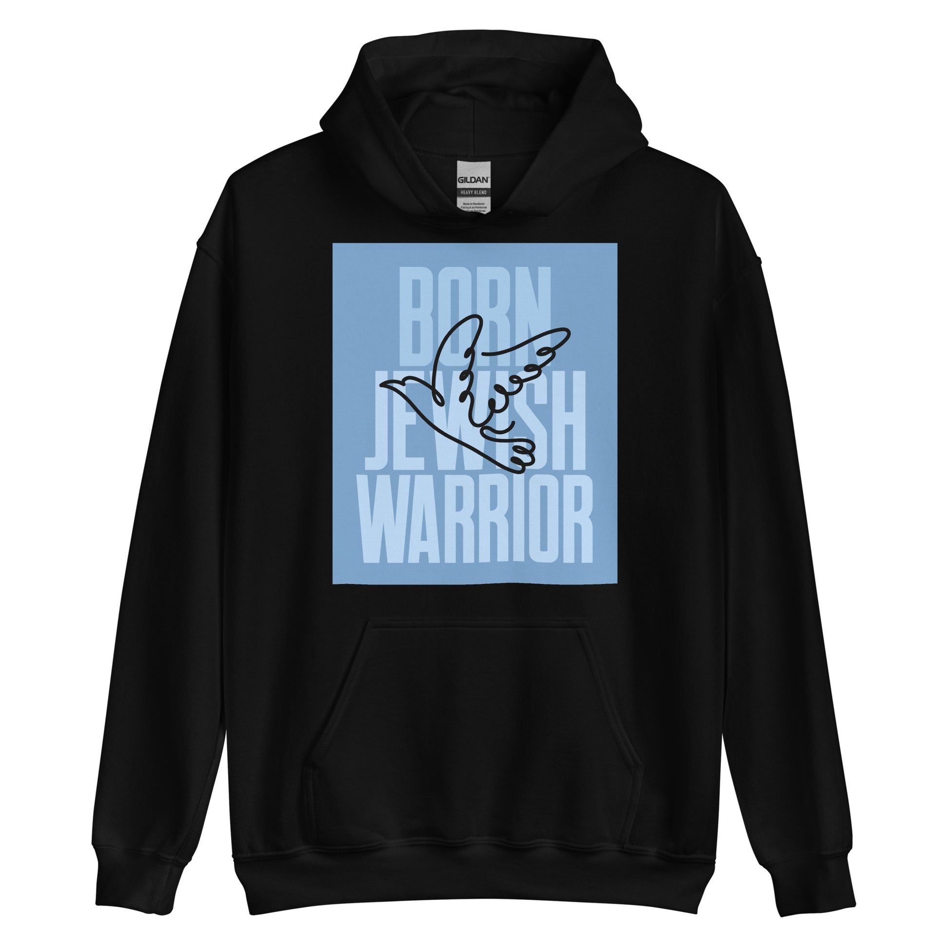 Born Jewish Warrior | Unisex Hoodie