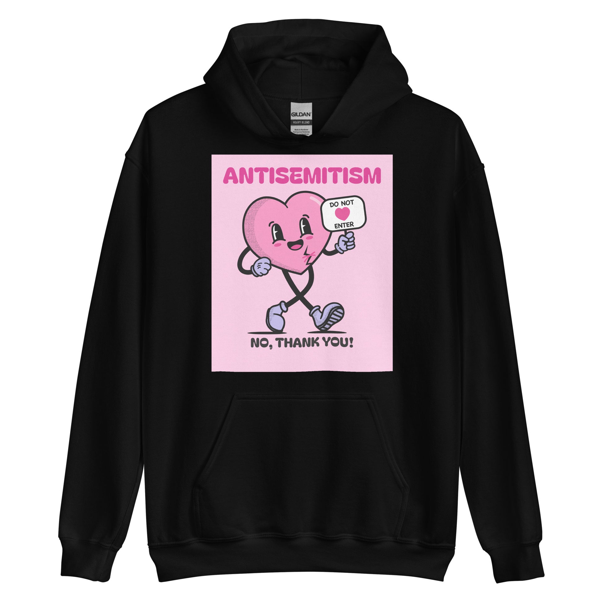 No Thank You | Antisemitism | Unisex Hoodie