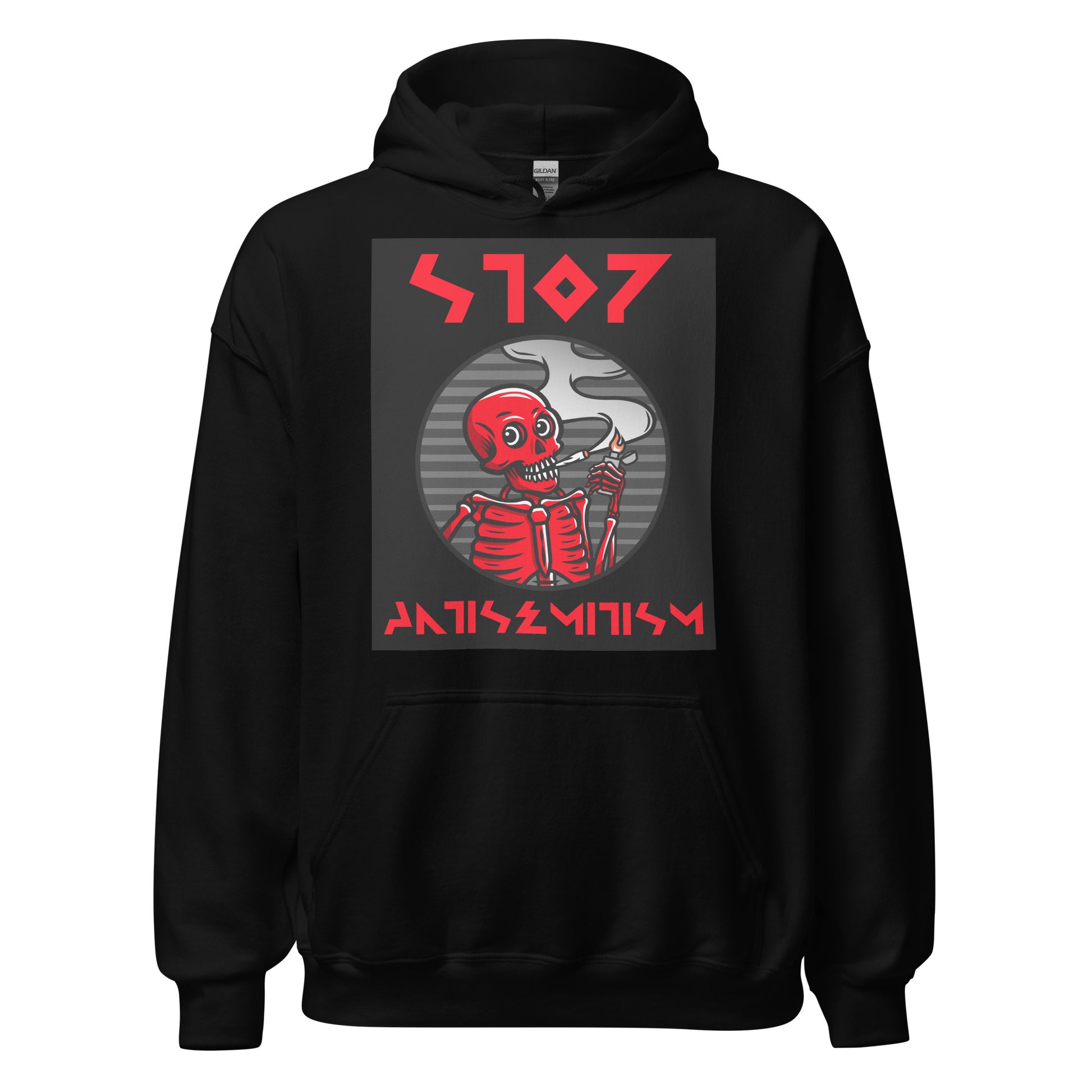 Red Fight | Antisemitism | Unisex Hoodie