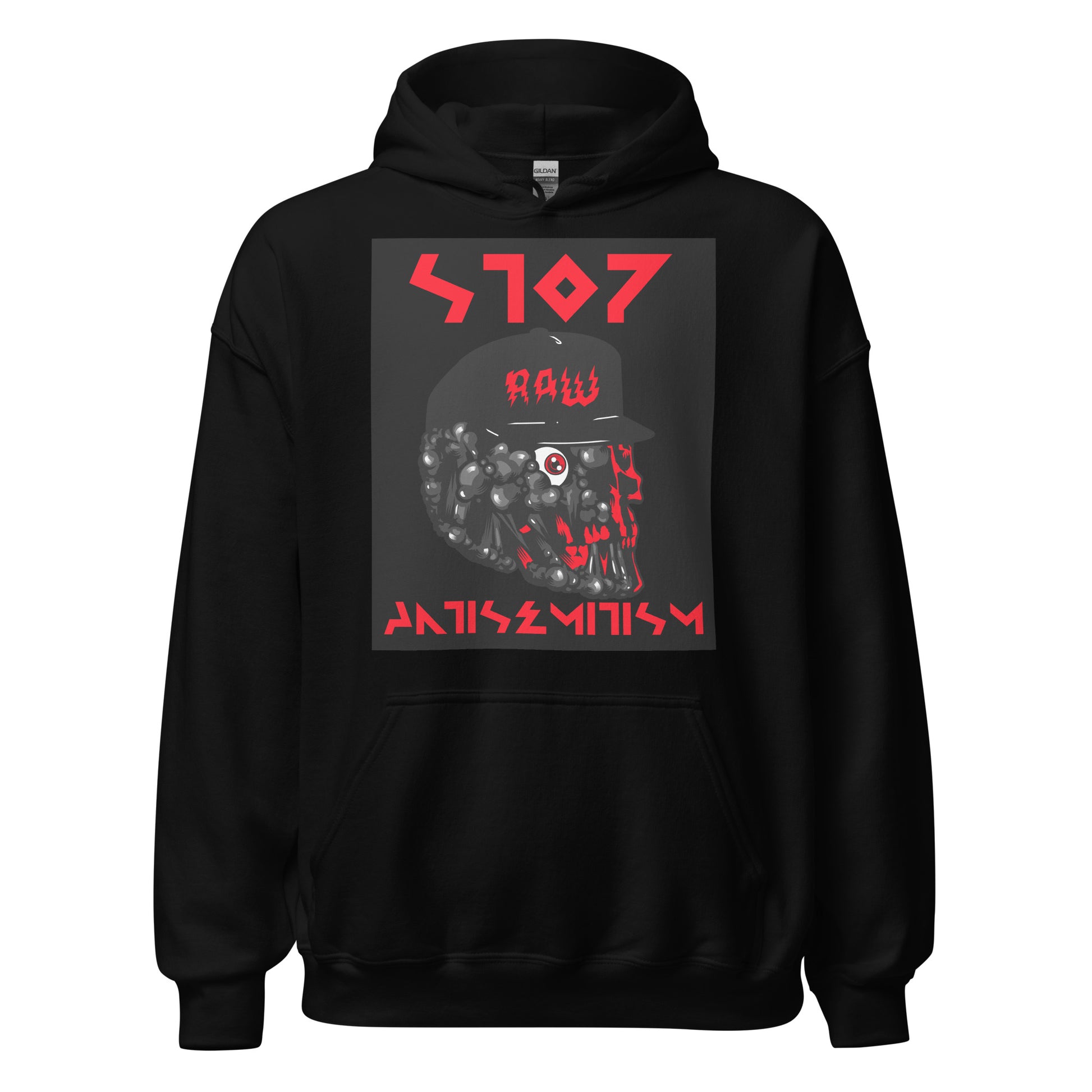Red Fight | Antisemitism | Unisex Hoodie