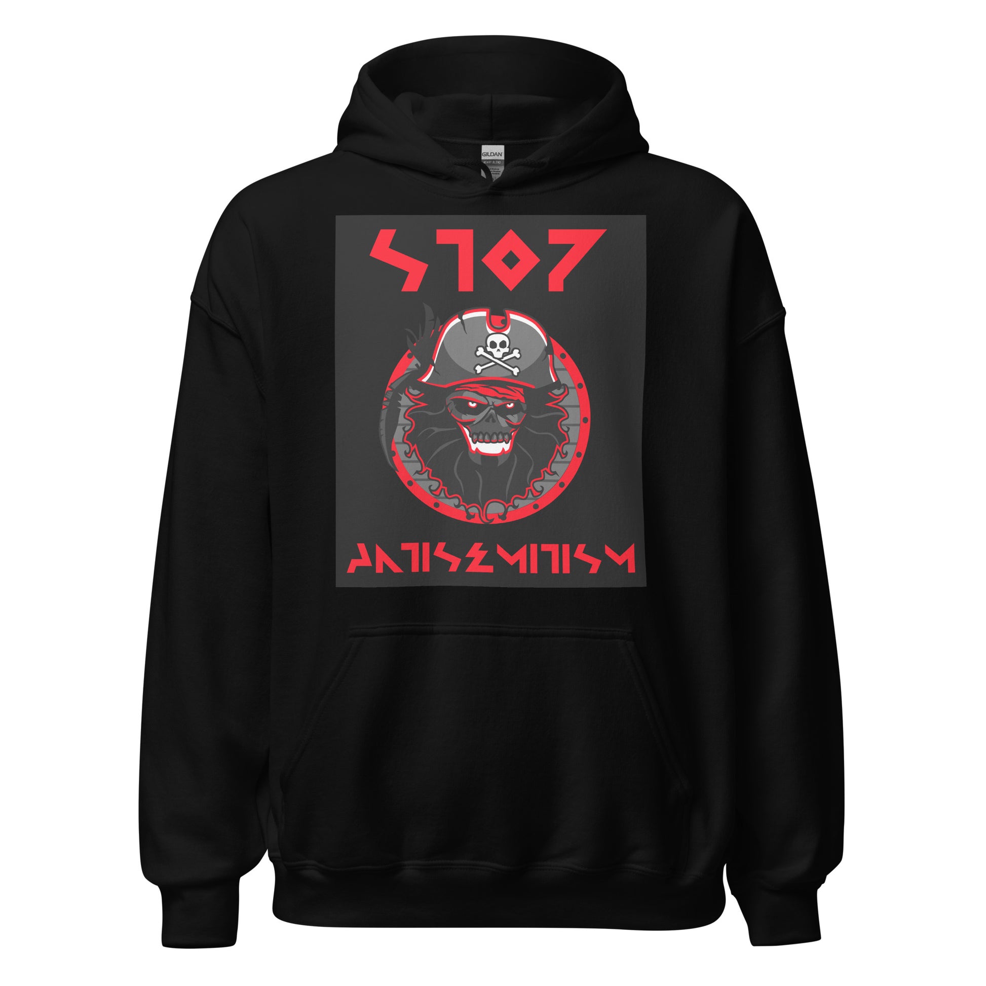 Red Fight | Antisemitism | Unisex Hoodie